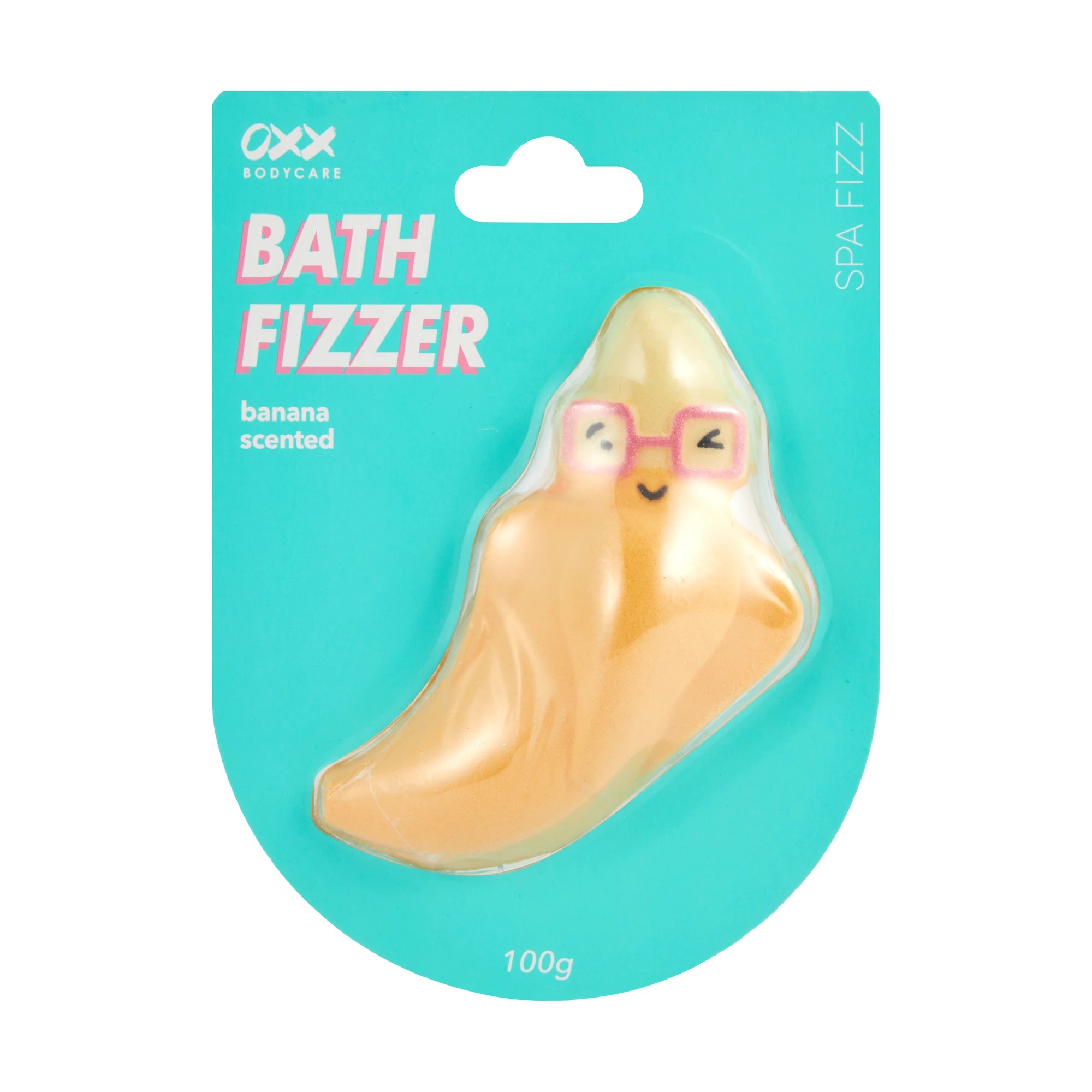 1 OXX Bodycare Spa Fizz Bath Fizzer 100g - Banana Scented, 1 of 7