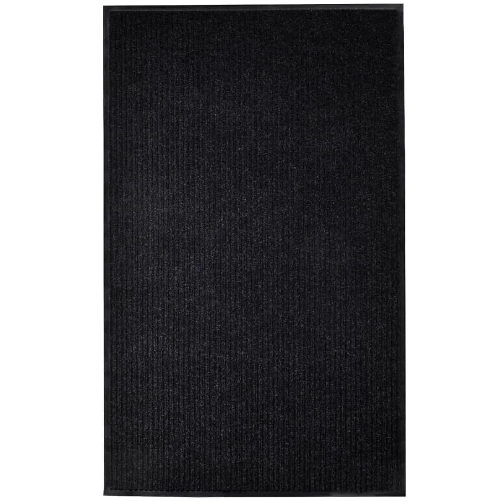 1 Vidaxl Door Mat - Black, 1 of 6