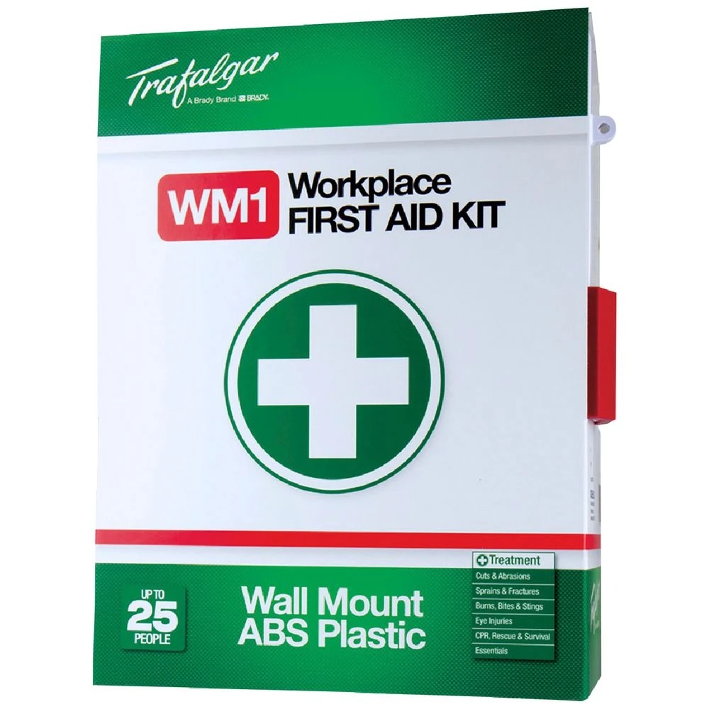 1 Trafalgar Wall Mountable Workplace First Aid Kit WM1, 1 of 3