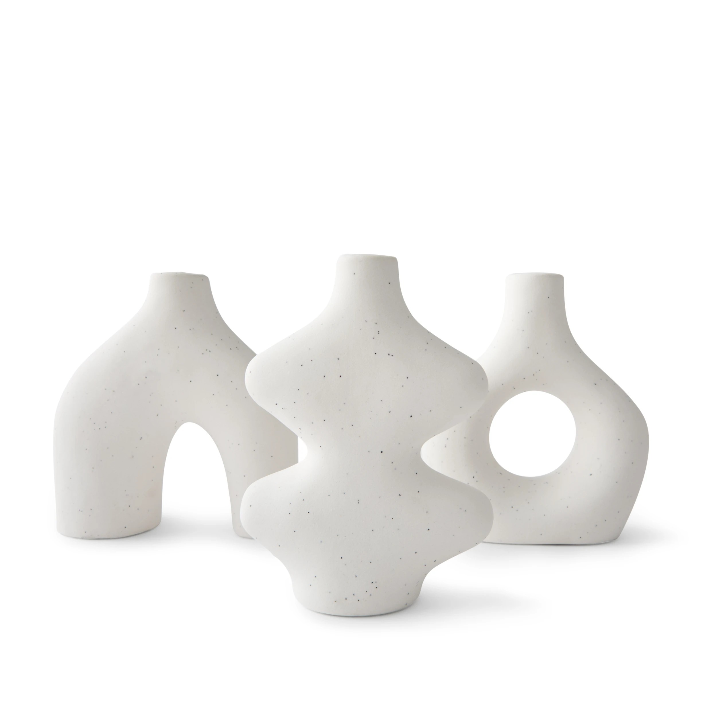 2 3 Pack Ceramic Mini Vases, 2 of 9