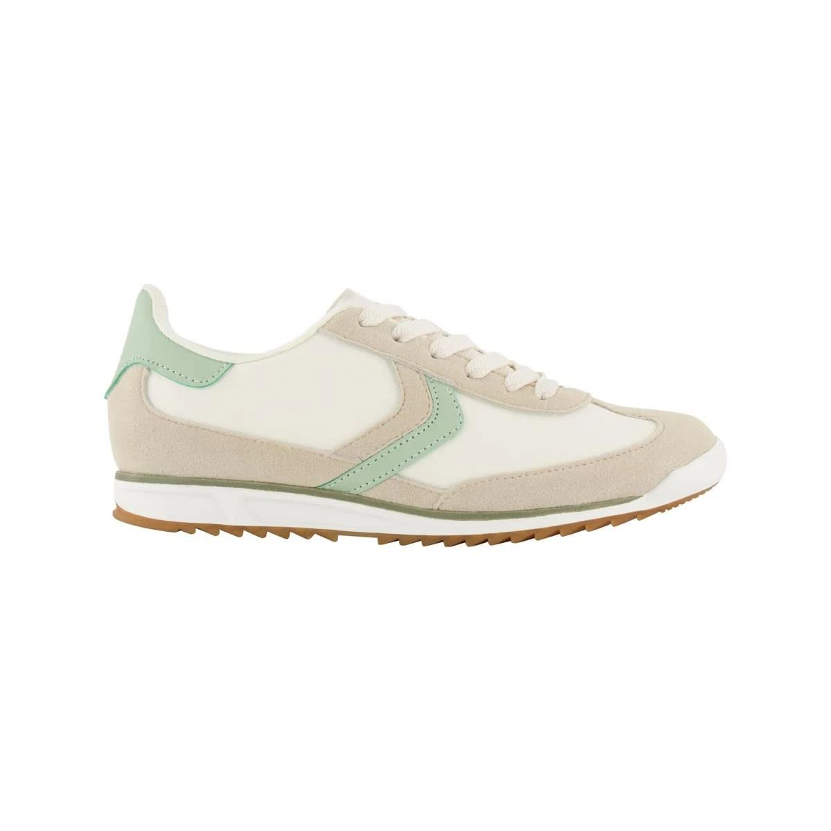 1 Retro Nylon Sneakers CREAM, 1 of 5