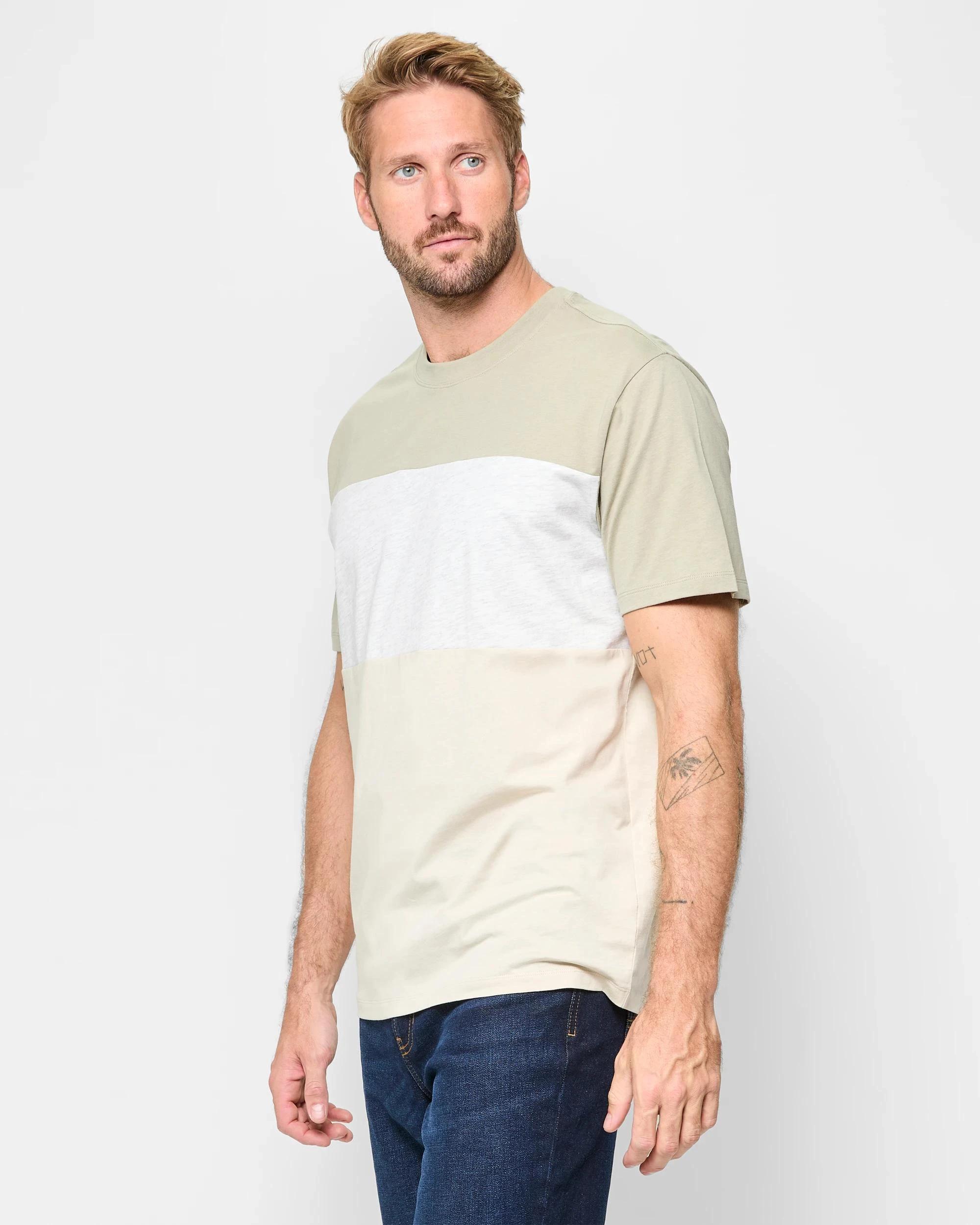 3 Target Australian Cotton Short Sleeve T-Shirt SEA GRASS, 3 of 5