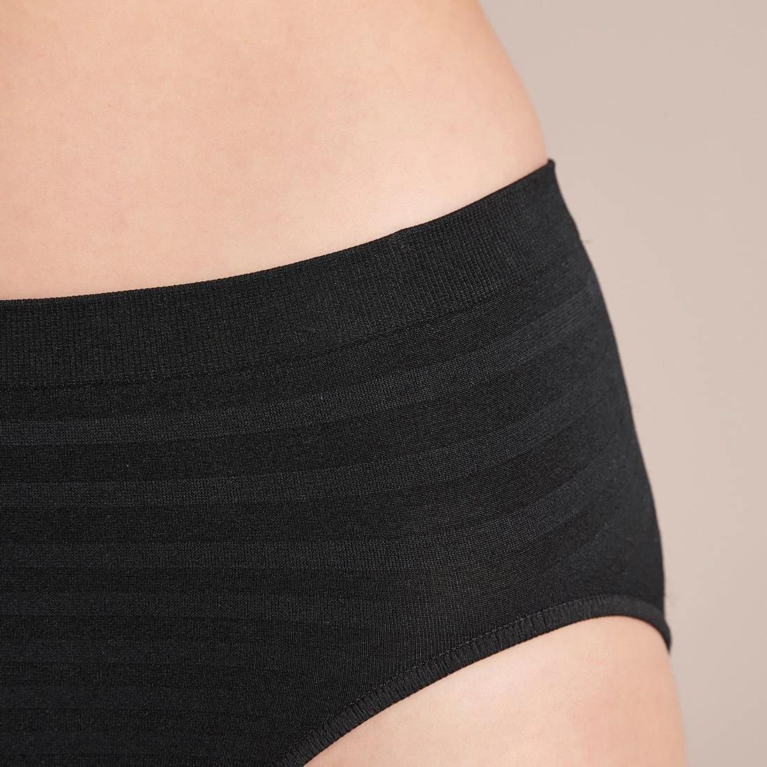 3 Target Fuller Figure 2 Pack Seamfree High Cut Briefs; Style: Lhc29837 BLACK, 3 of 10