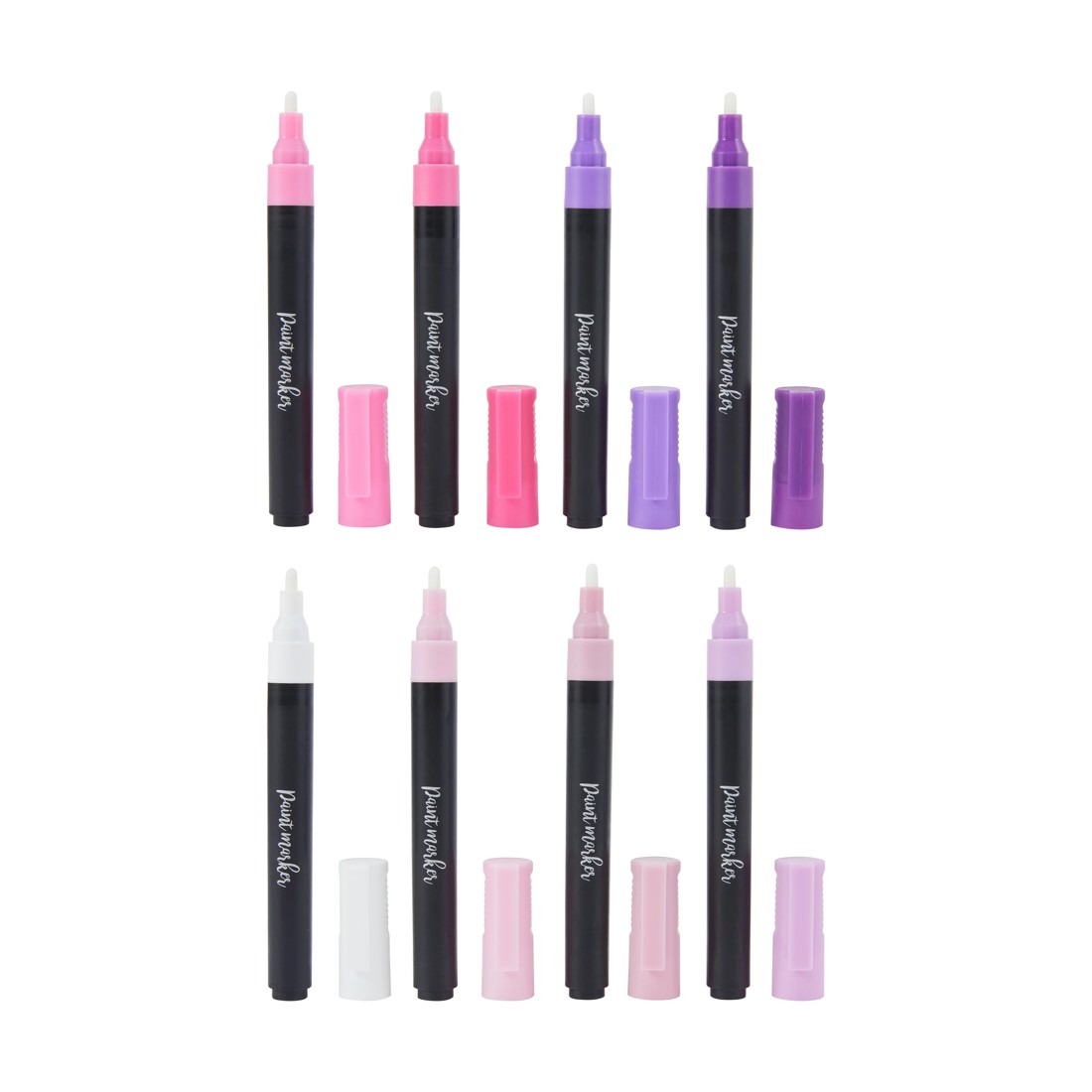 4 16 Pack Acrylic Paint Markers - Tonal Purple, 4 of 8