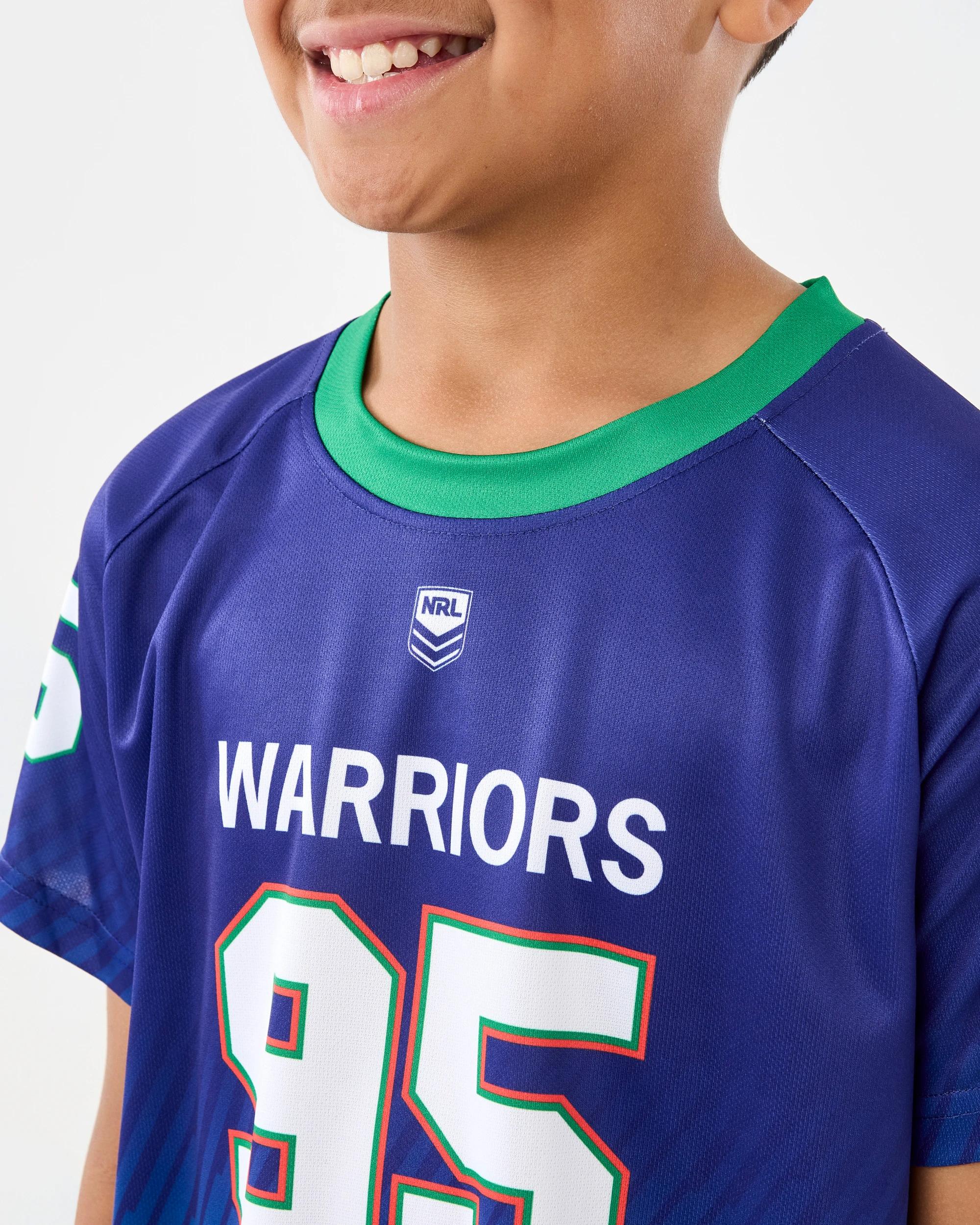 4 NRL Kids Training T-shirt Warriors, 4 of 8