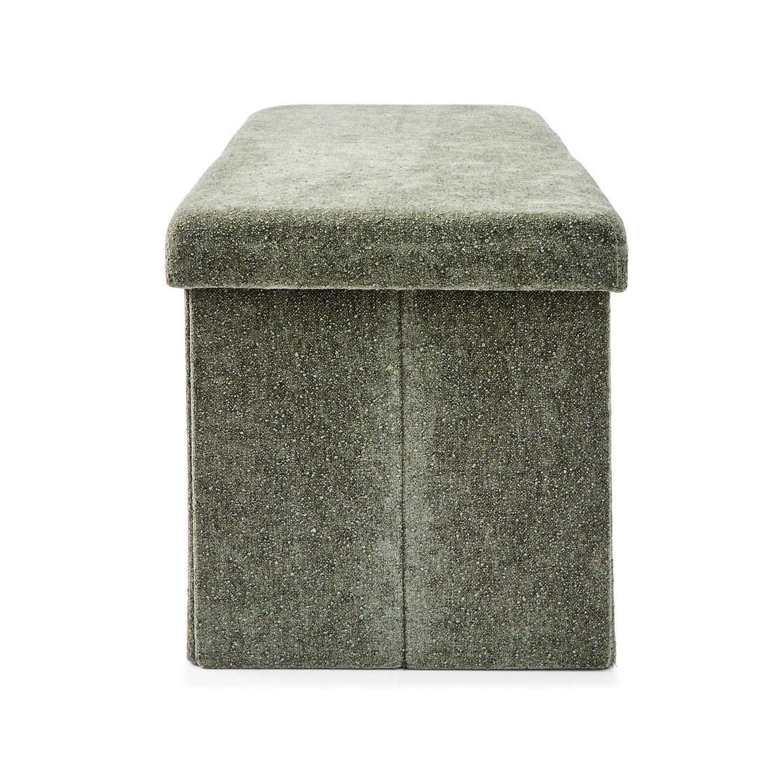 7 Rectangle Storage Ottoman - Green, 7 of 9