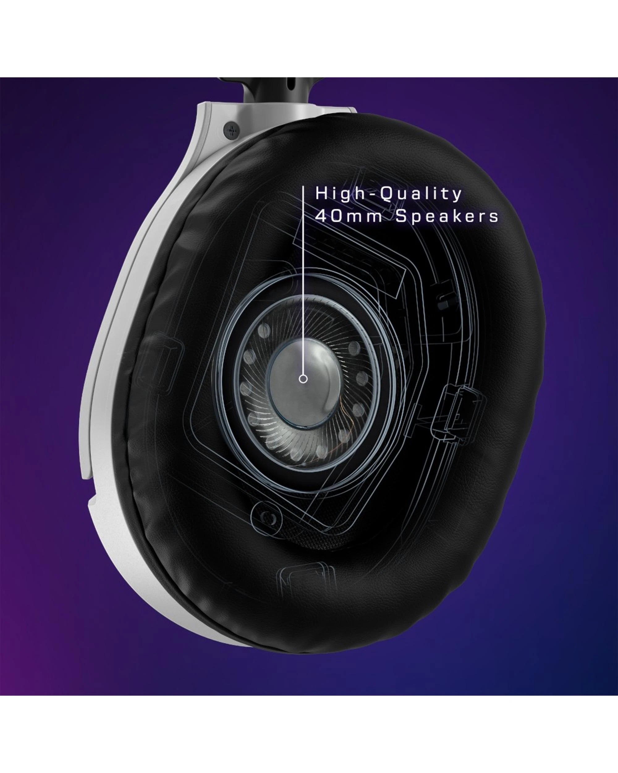 9 Turtle Beach Recon 70 Multiplatform Gaming Headset - White, 9 of 10