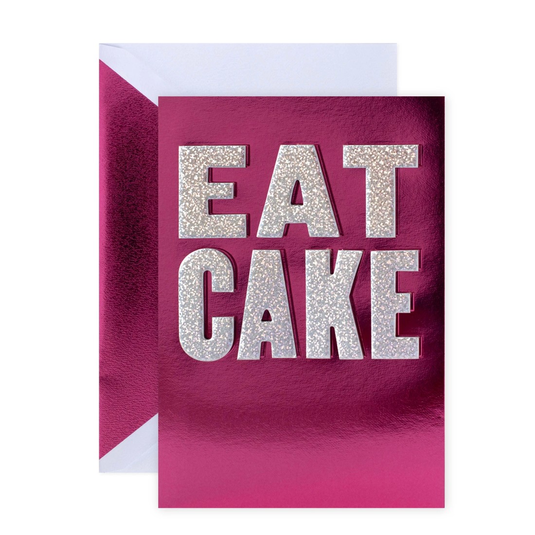 1 Hallmark Signature Birthday Card - Eat Cake, 1 of 3