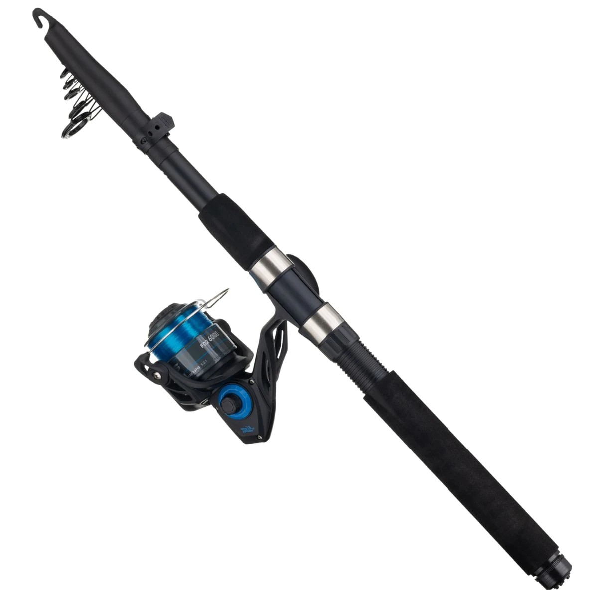 2 Jarvis Walker Focus Series 2 Surf Telescopic Combo - 10ft., Black, 2 of 5