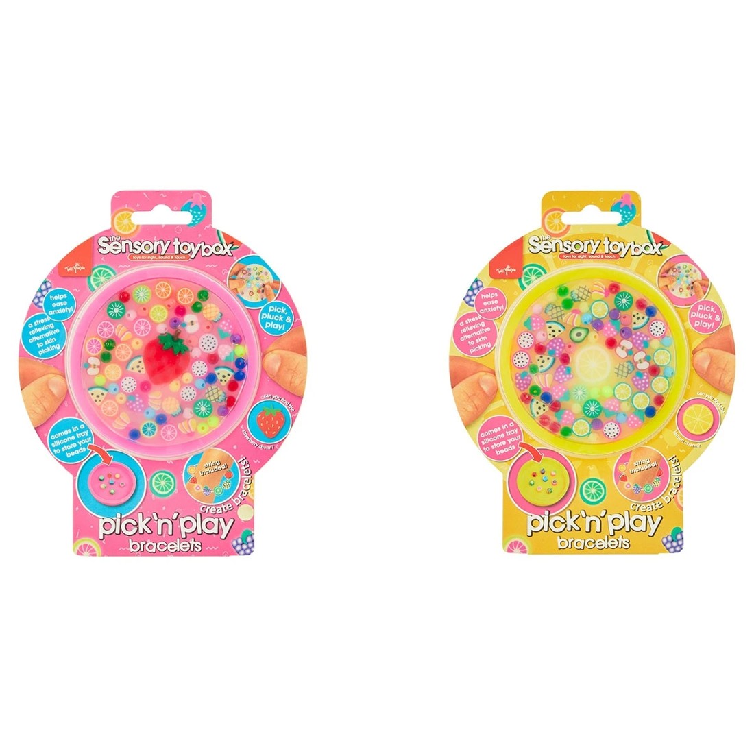 1 ToyMania The Sensory Toy Box Pick 'n' Play Bracelets Kit, 1 of 8