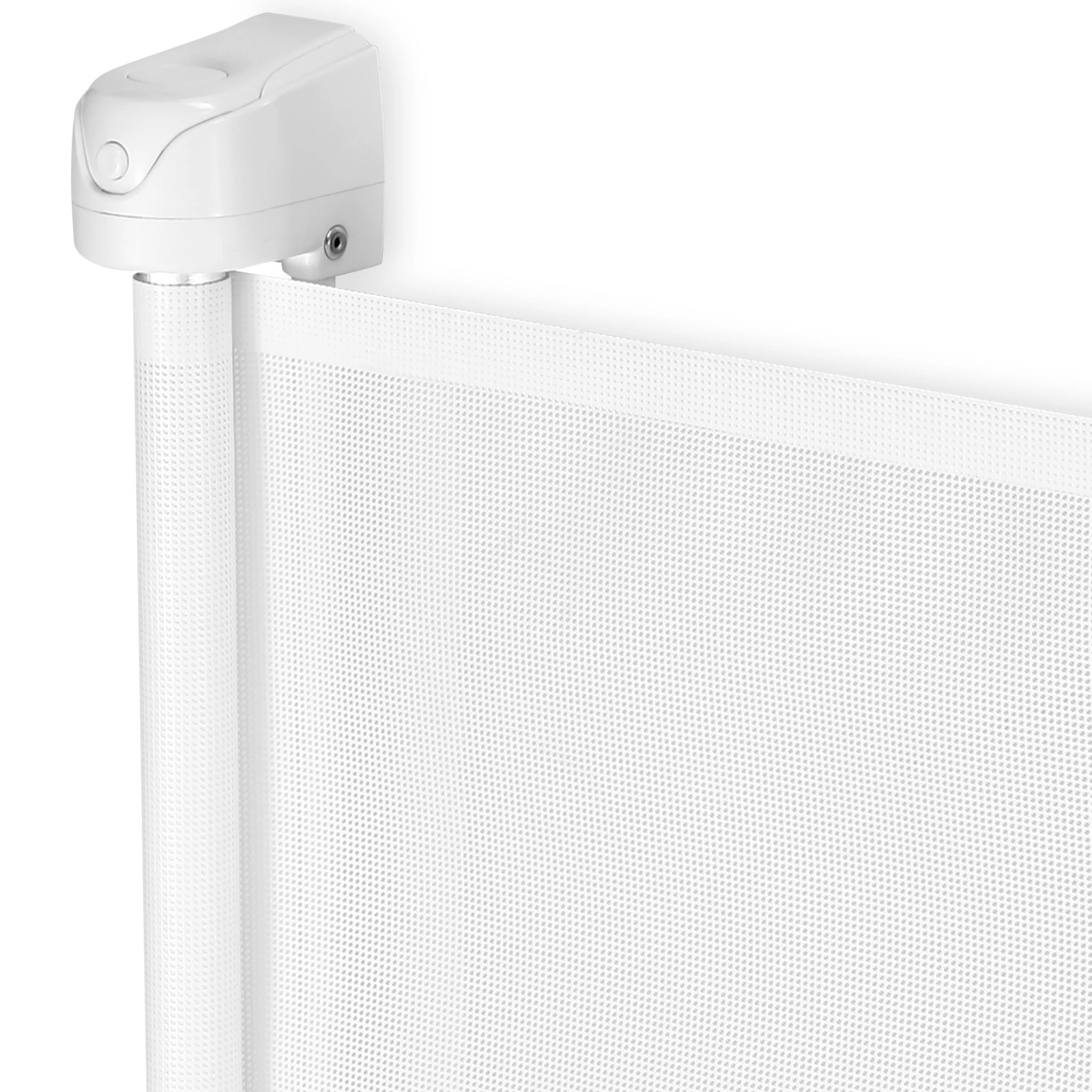 8 Pet Scene Retractable Baby Gate Safety Pet Dog Fence White, 8 of 8