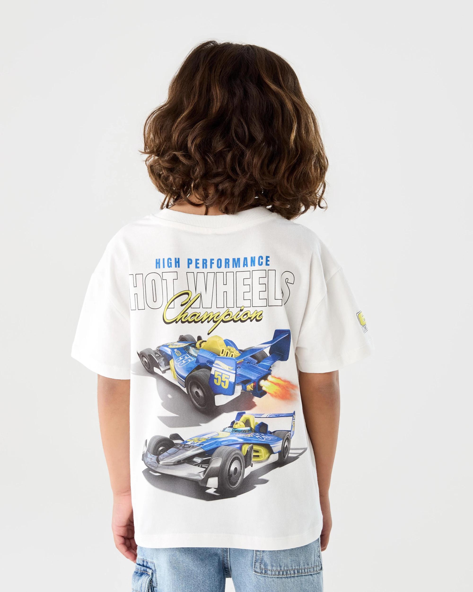 2 Hot Wheels License Oversized Printed T-shirt Hot Wheels, 2 of 9
