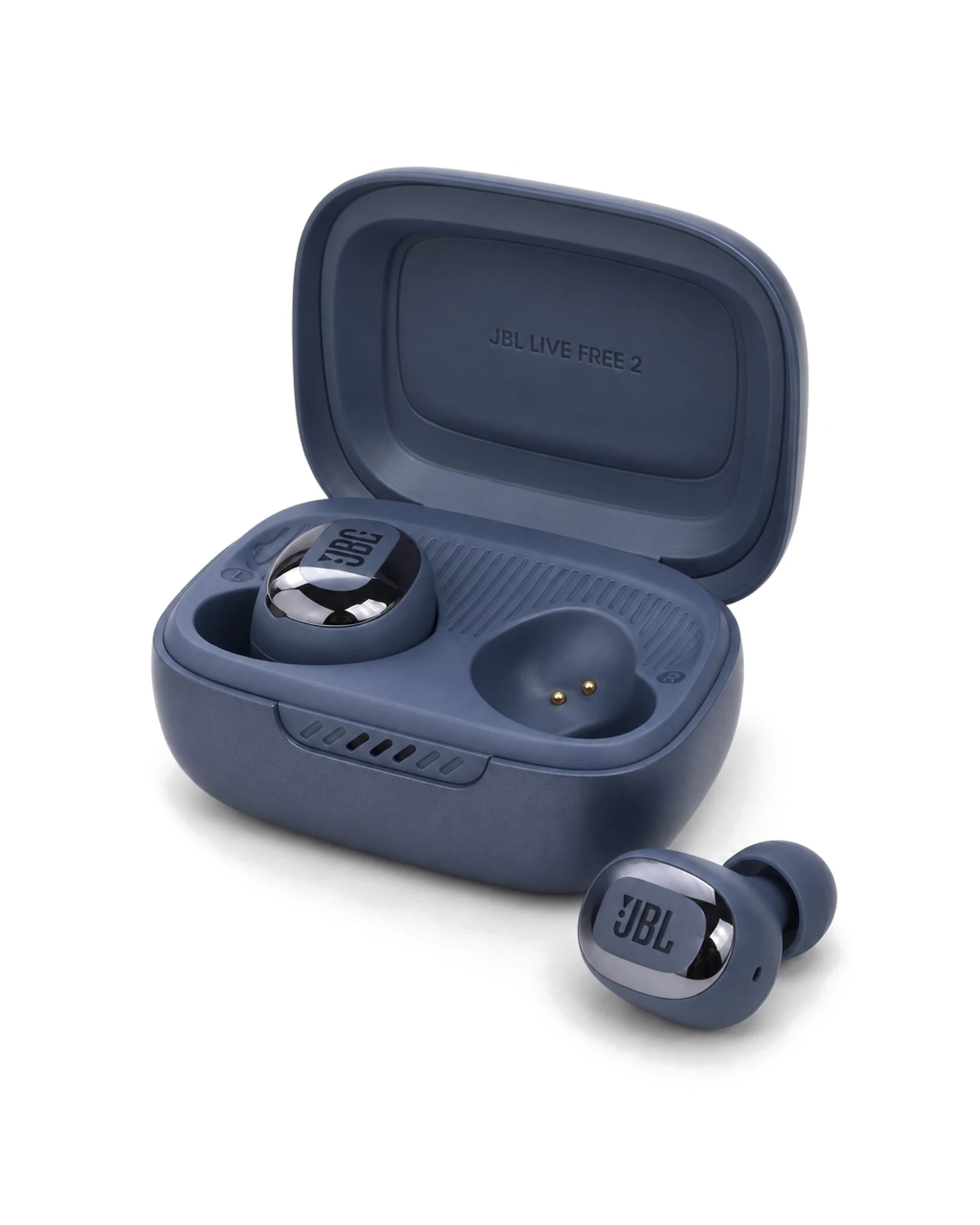1 JBL Live Free 2 TWS Wireless Adaptive Noise Cancelling In-Ear Headphones - Blue, 1 of 6