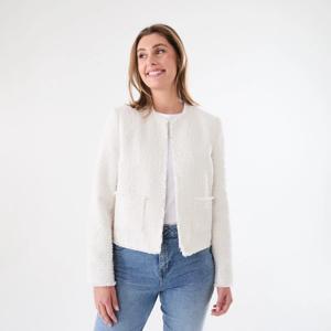 Fringed Boucle Jacket