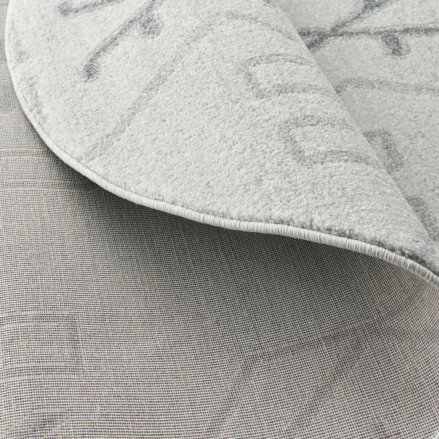 6 Common Ground Rugs Elysium Cala 150x150cm - Small Round Rug - Natural, 6 of 6