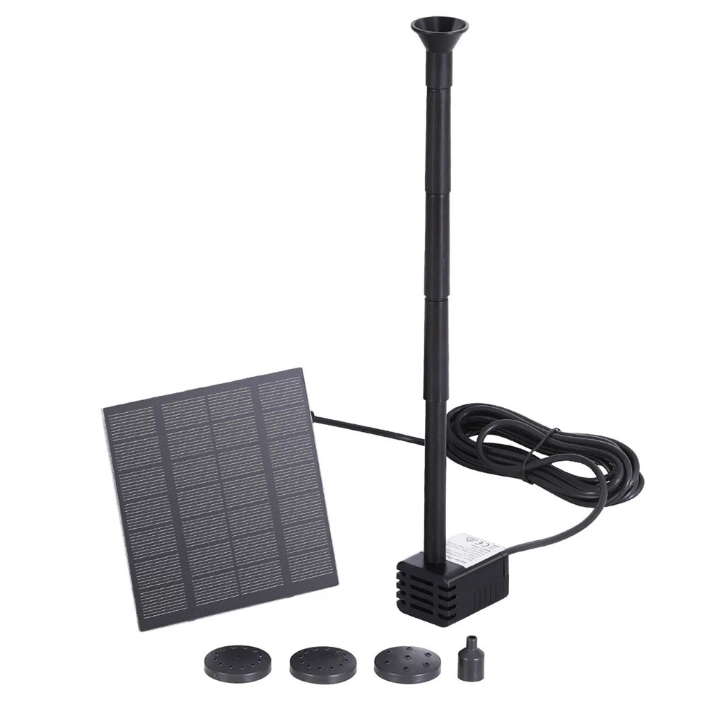 1 Gardeon Solar Pond Pump Submersible Water Fountain Kit 2.6FT - Black, 1 of 6