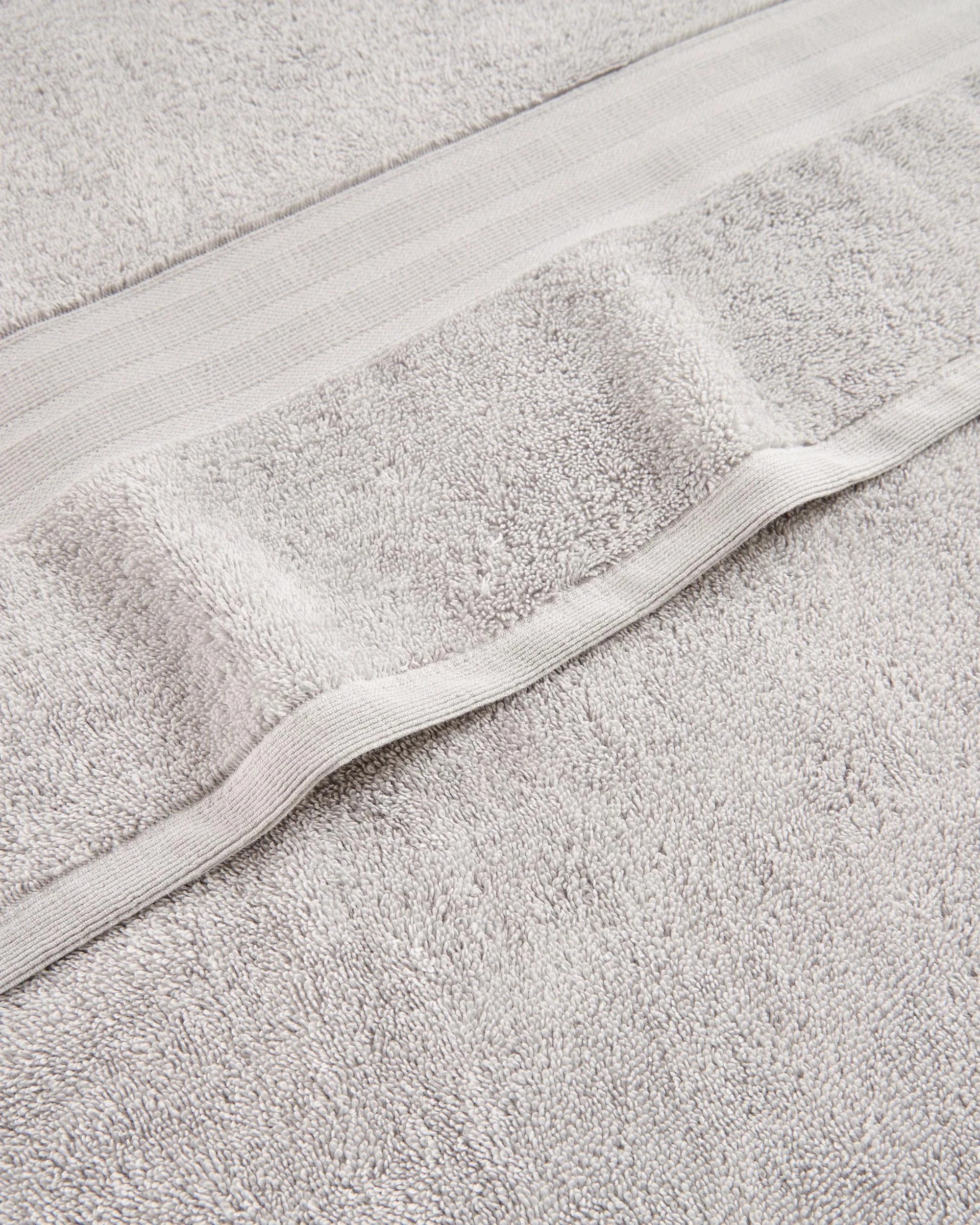 3 Grandeur Australian Cotton Bath Towel - Grey, 3 of 3