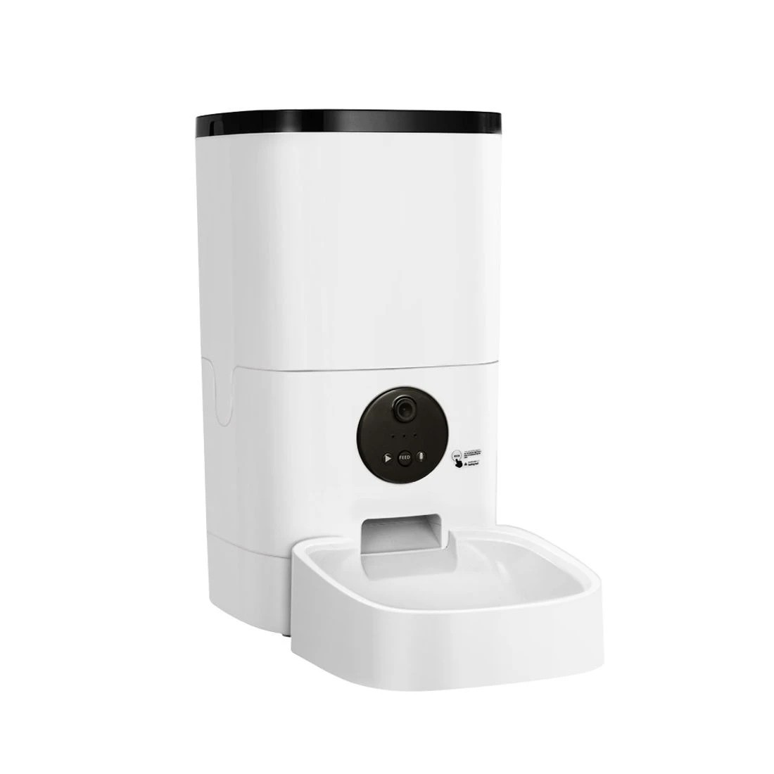 1 i.Pet Automatic Pet Feeder 6L Wifi Camera Dog Cat Smart Food Dispenser Timer - White, 1 of 6