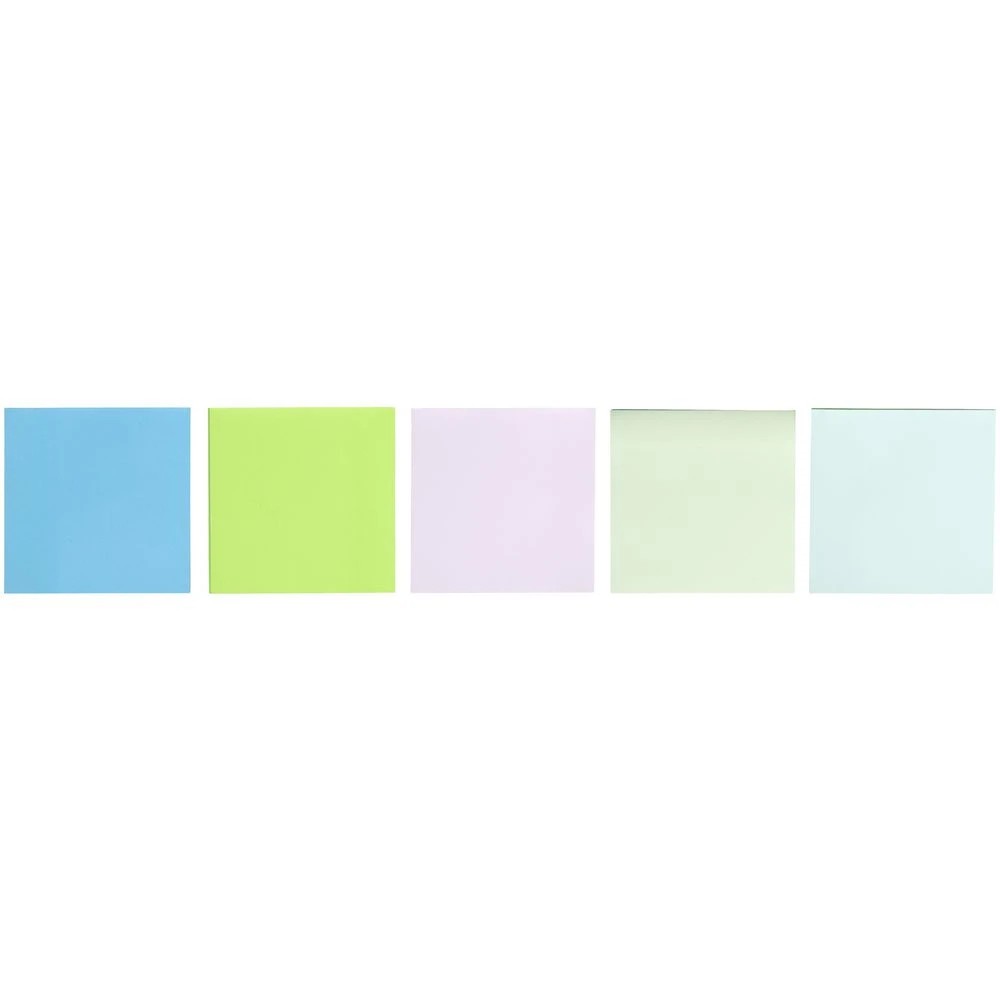 3 J.Burrows Stick-It Notes 76x76mm Pastel 5 Pack, 3 of 4