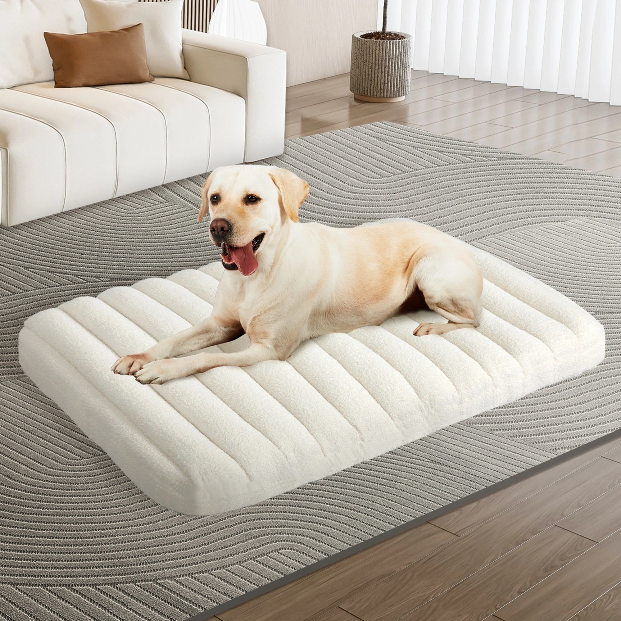 4 Pawz Pet Bed Teddy Fleece Xl, 4 of 7