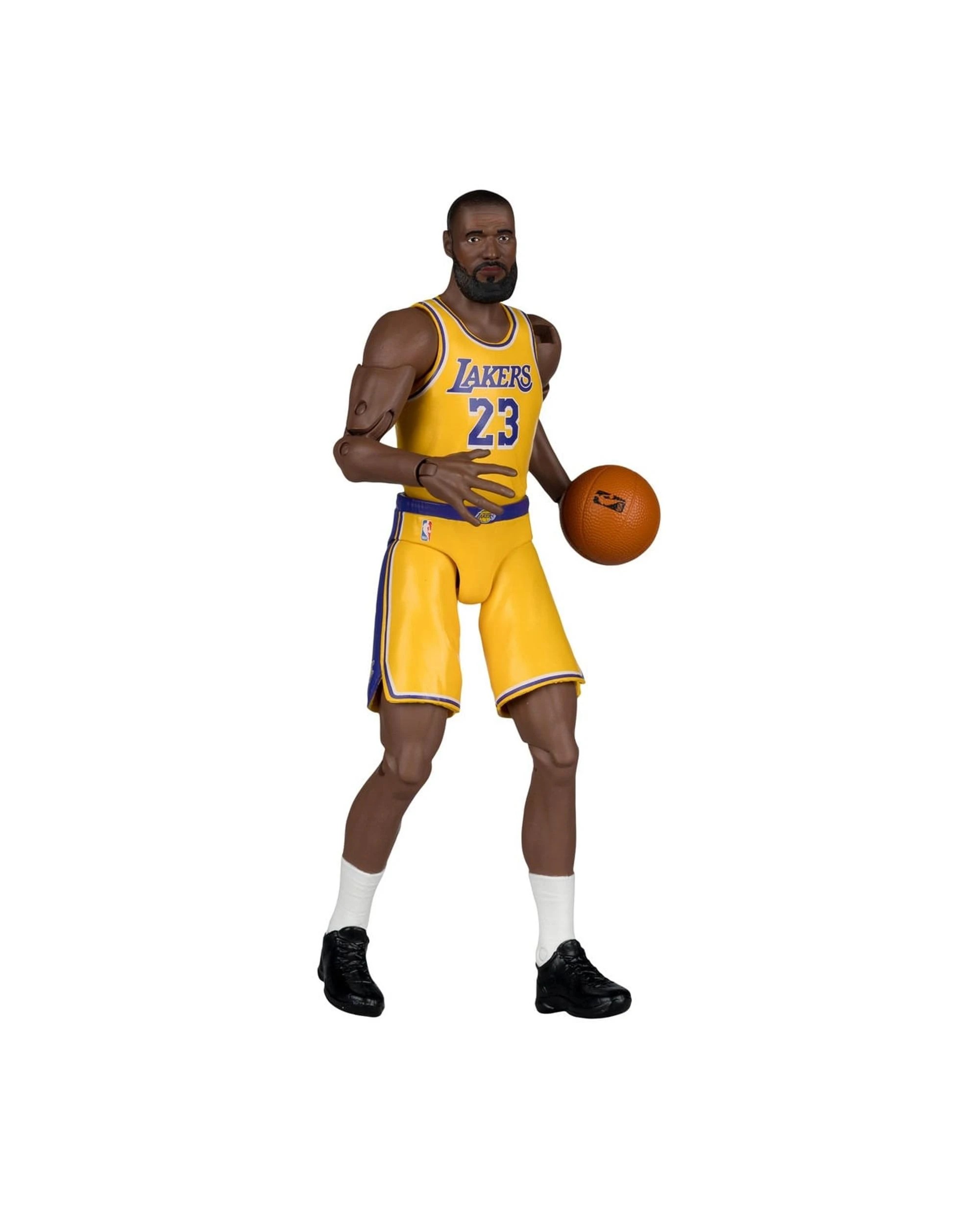 5 McFarlane SportsPicks NBA Los Angeles Lakers Lebron James 6 inch Articulated Figure, 5 of 8
