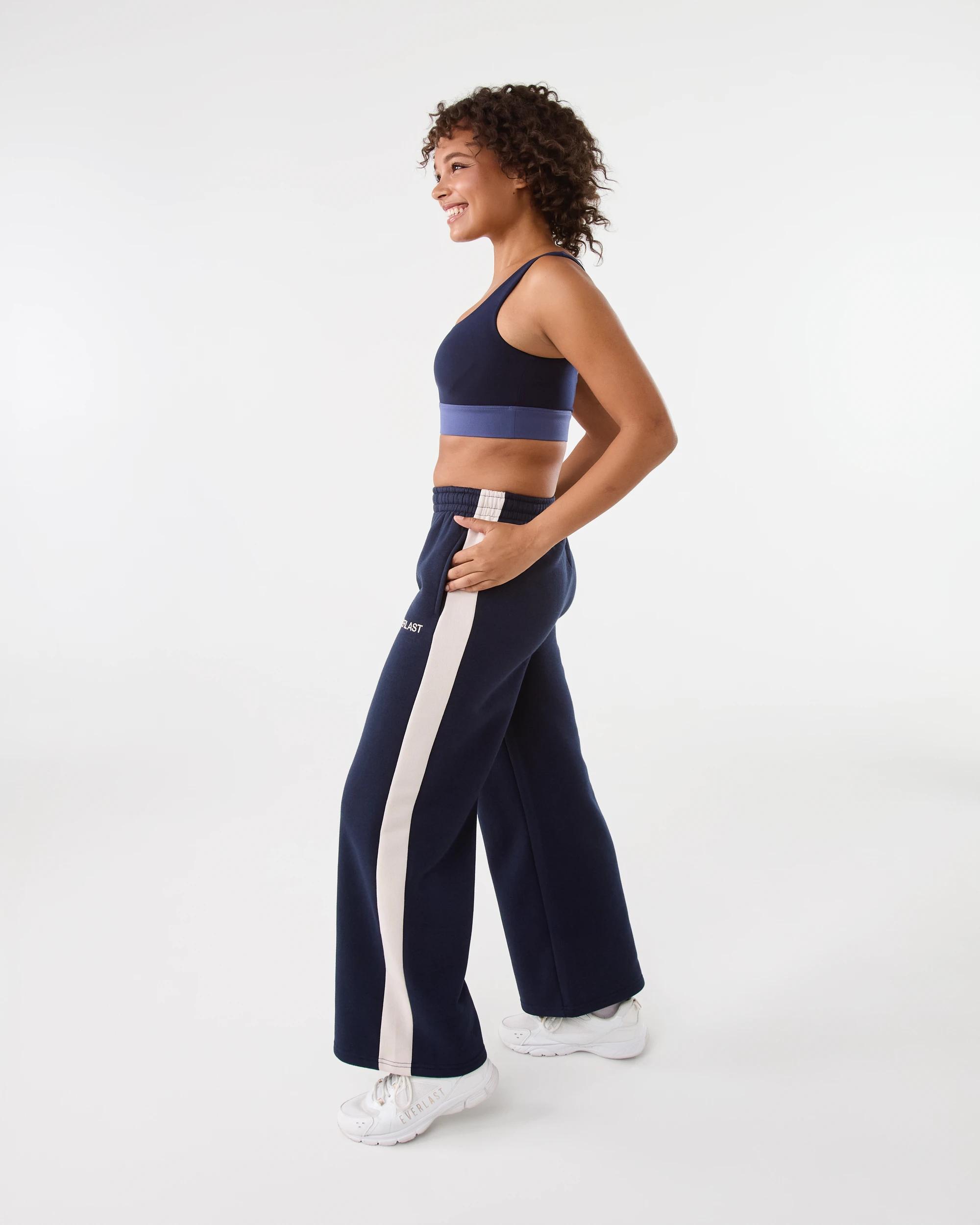 3 Everlast Womens Square Crop Top Mood Indgo, 3 of 8