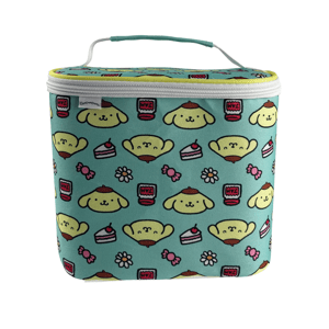 Hello Kitty Pompompurin Teal Top Loader Lunch Bag