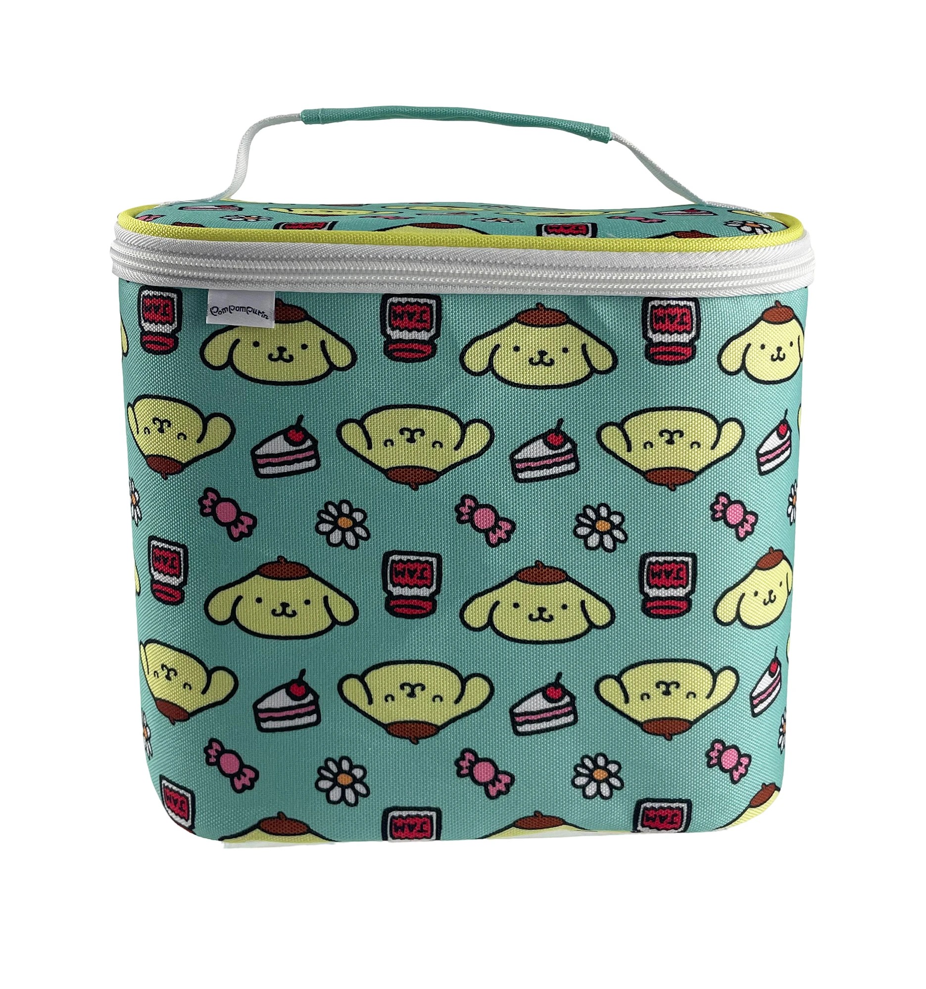 1 Hello Kitty Pompompurin Teal Top Loader Lunch Bag, 1 of 3