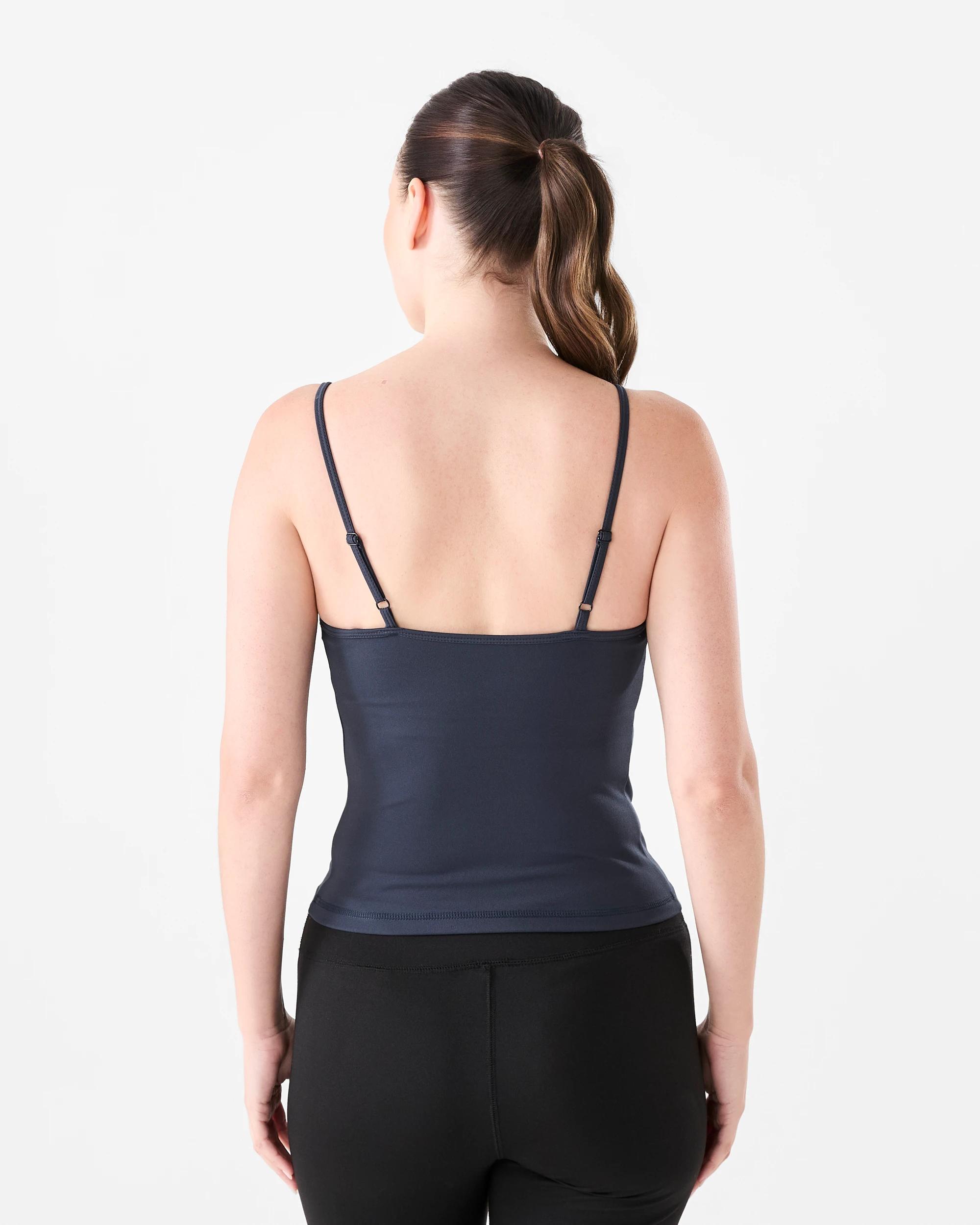 3 Active Womens Ultrasoft Shelf Tank Shade Navy, 3 of 5