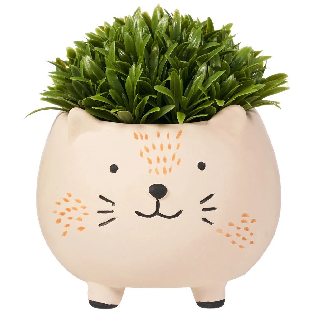 1 Otto Topiary in Hedgehog Planter, 1 of 3