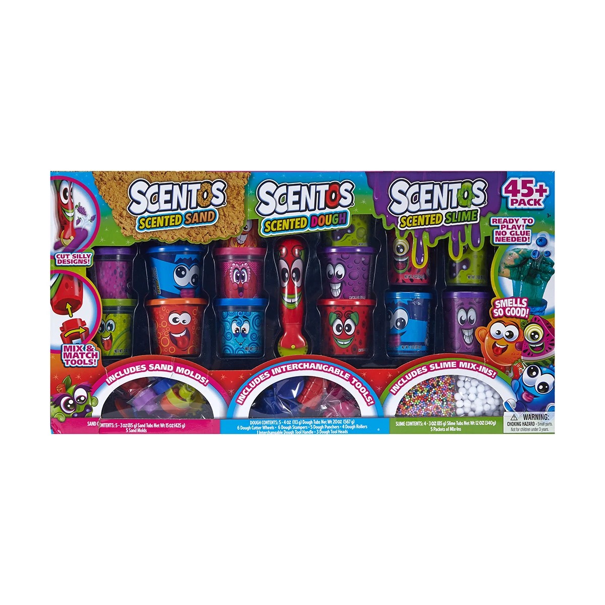 1 Scentos Scented Sand, Dough & Slime Kit, 1 of 10