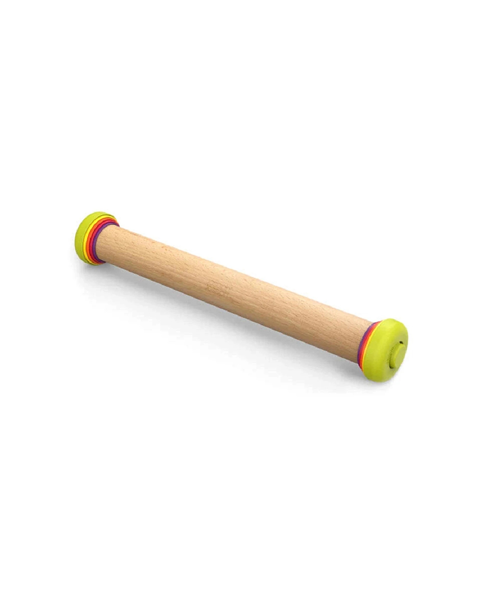 1 Joseph Joseph PrecisionPin 42cm Adjustable Rolling Pin Beech Wood Removable Rings - Multi, 1 of 5