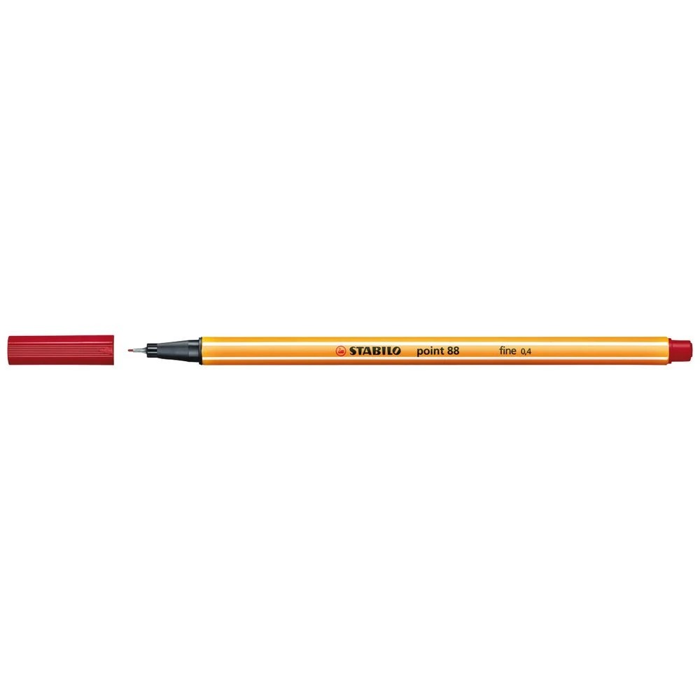 1 Stabilo Point 88 Fineliner 0.4mm Crimson, 1 of 2