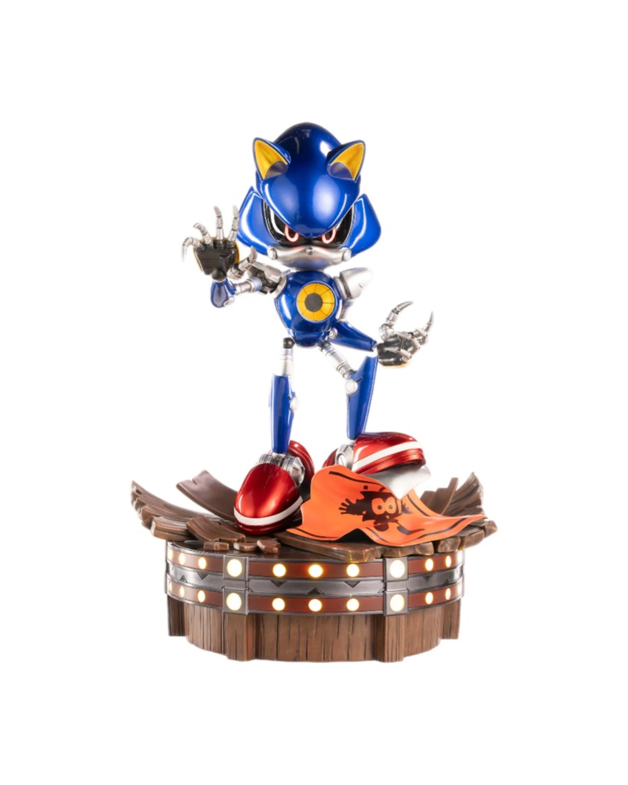 1 Sonic the Hedgehog Metal Sonic PVC Statue Standard Edition, 1 of 9