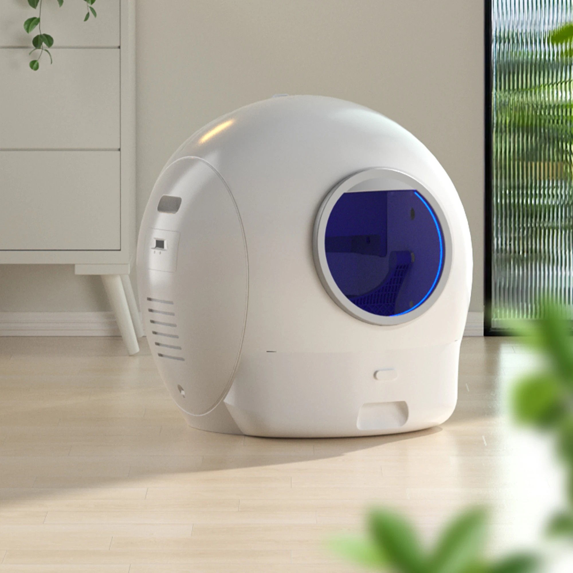 4 Pawz Smart Cat Litter Box White, 4 of 4
