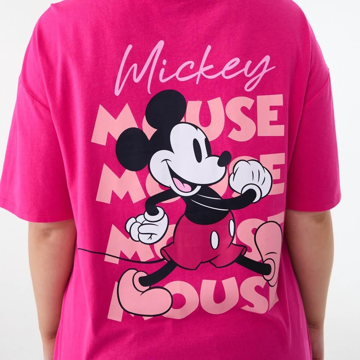 5 Short Sleeve Mickey Mouse License T-shirt MICKEY BEETROOT PINK, 5 of 6