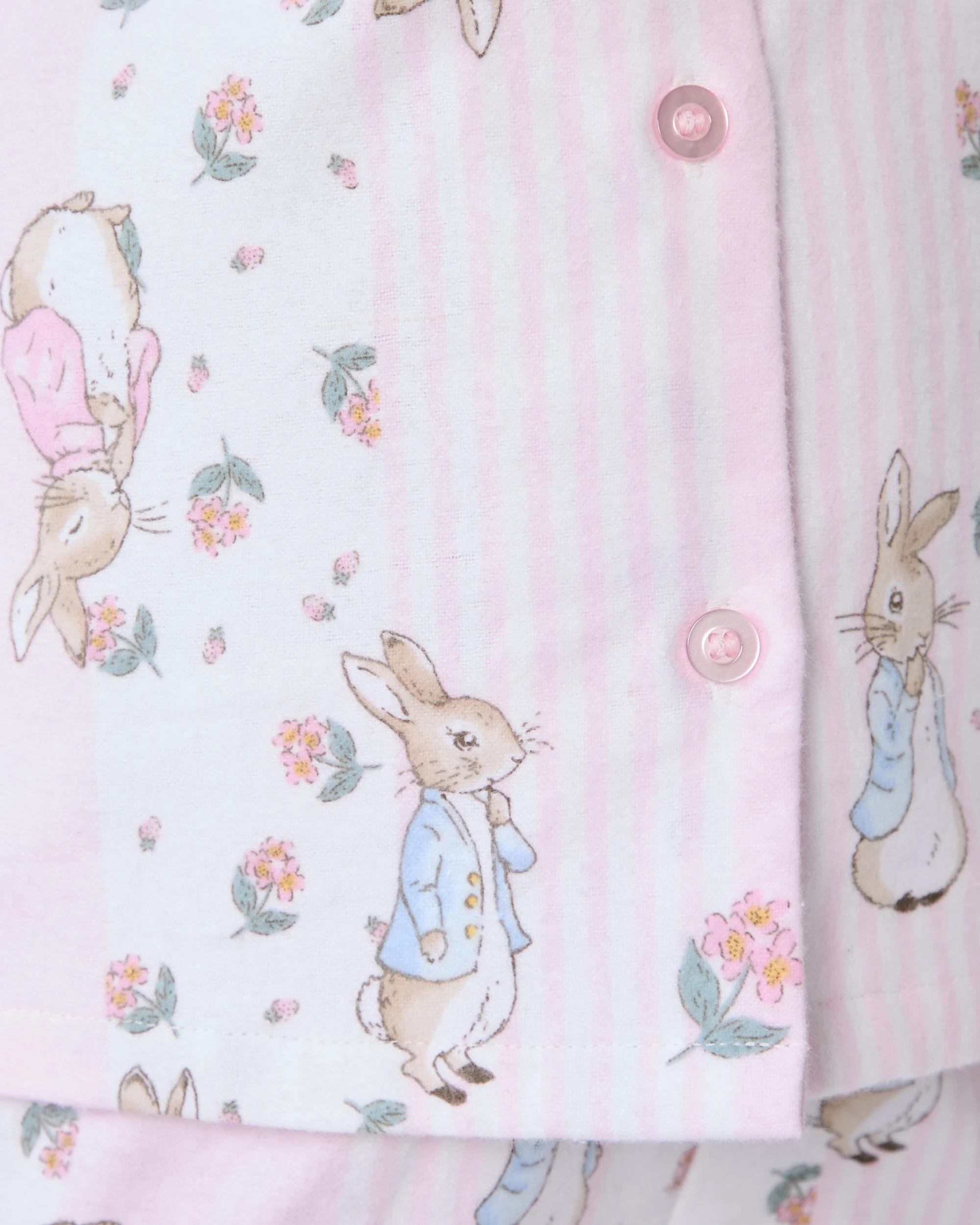 4 Peter Rabbit License Flannel Pyjama Set P Rabbit, 4 of 8