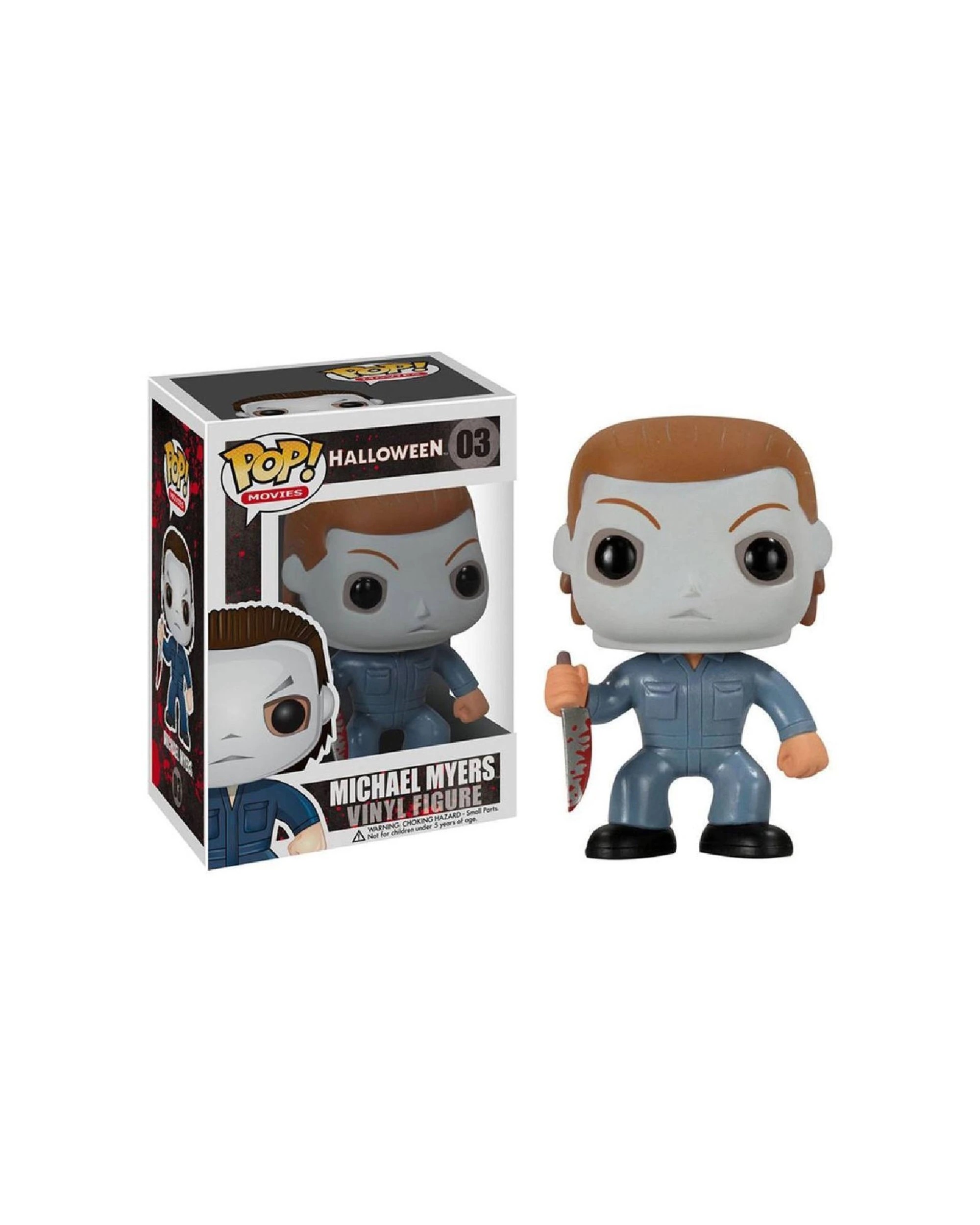 2 Pop Vinyl Figurine Halloween - Michael Myers Vinyl Collectible 10cm Character - Multi, 2 of 3