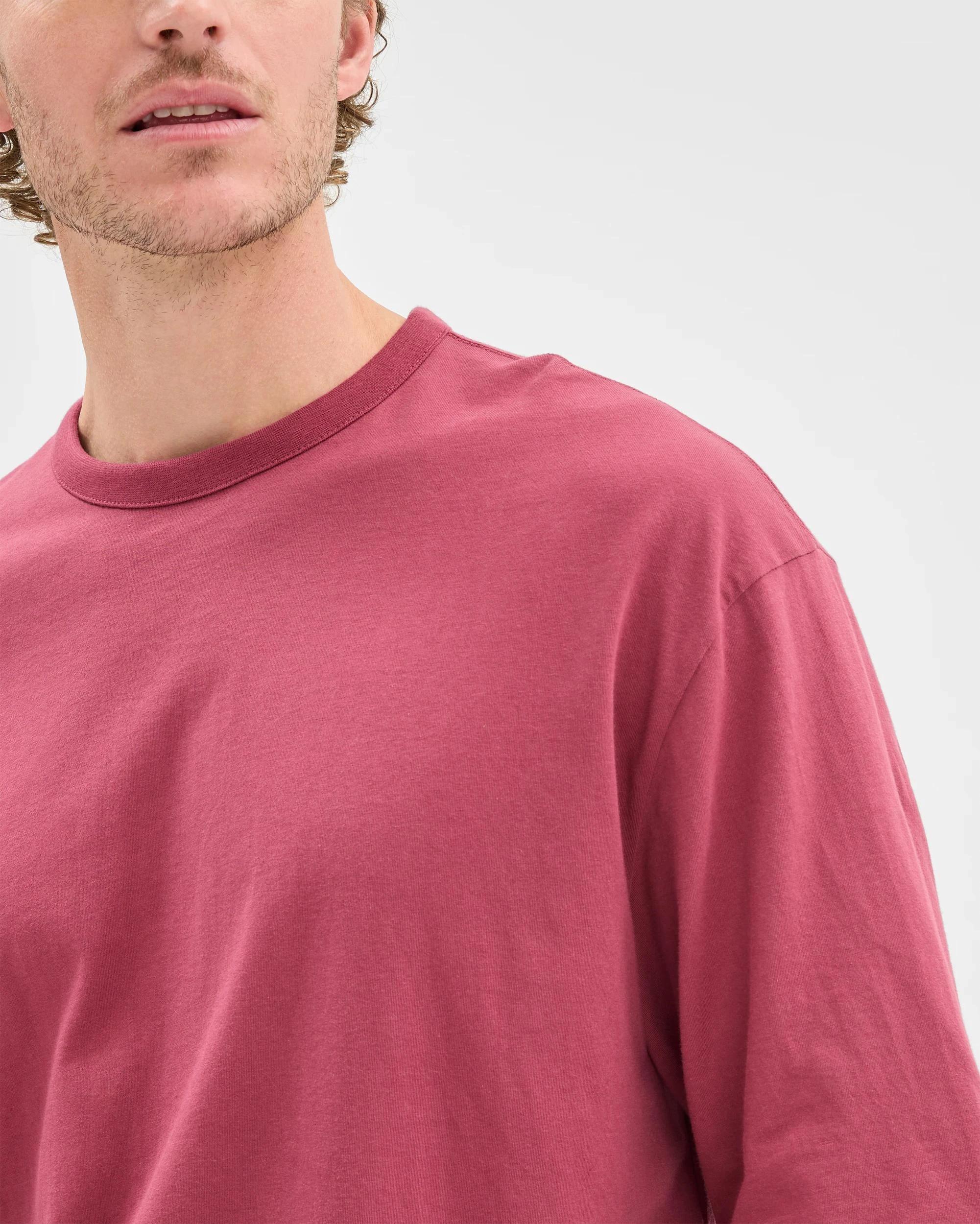 5 Target Australian Cotton Oversized T-Shirt MAROON, 5 of 6