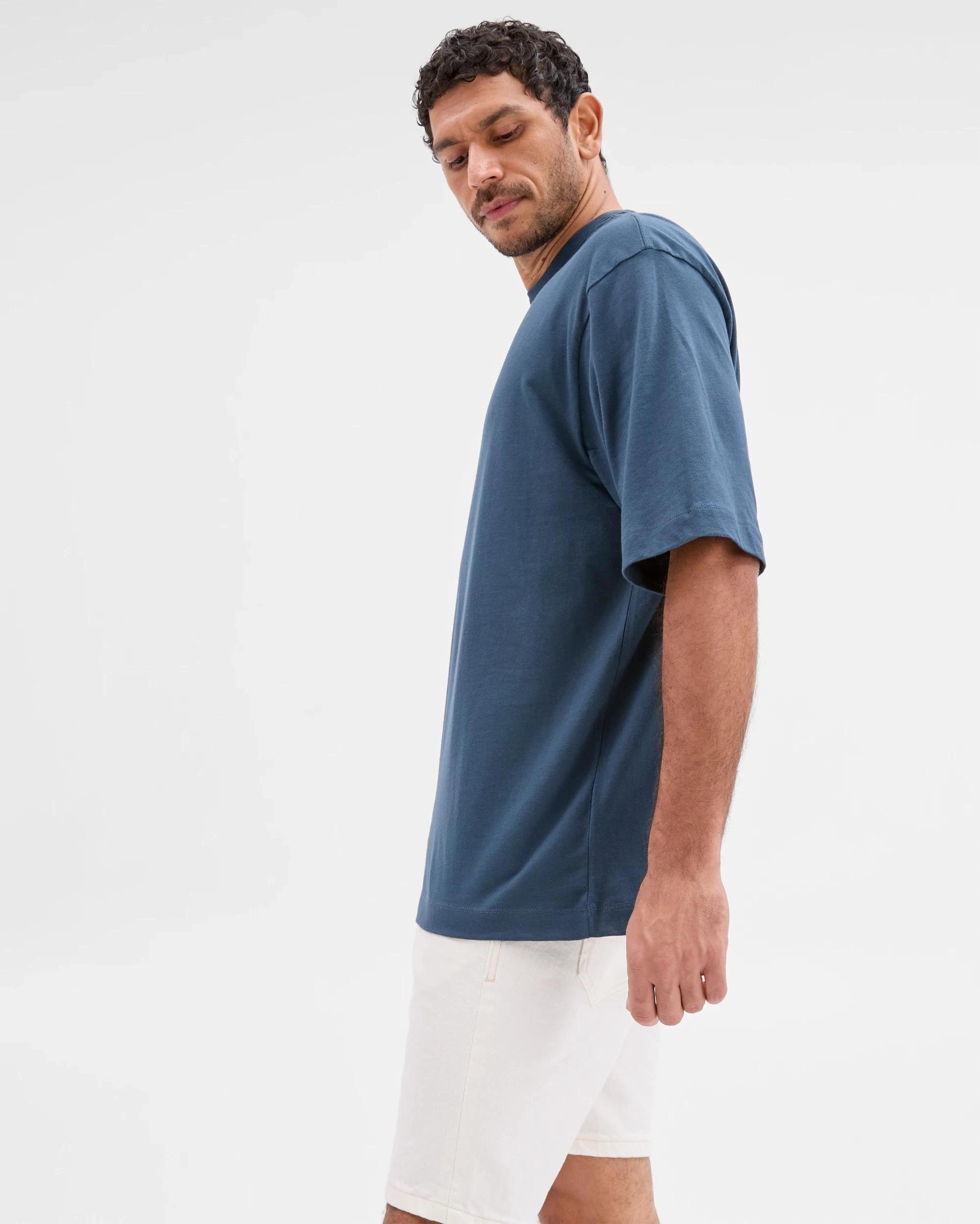 4 Target Australian Cotton Oversized T-Shirt NAVY SEA, 4 of 6