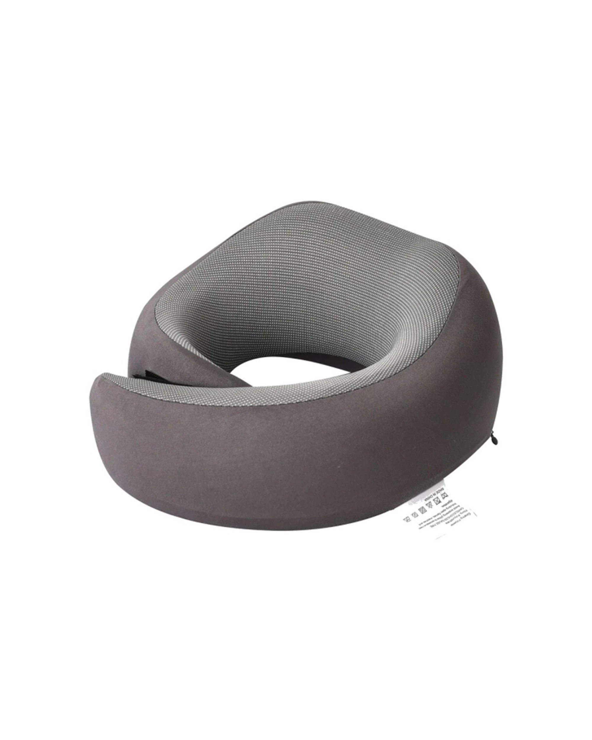 1 Tosca Wrap Around Neck Pillow Ergonomic Travel Support Cushion - Grey, 1 of 6