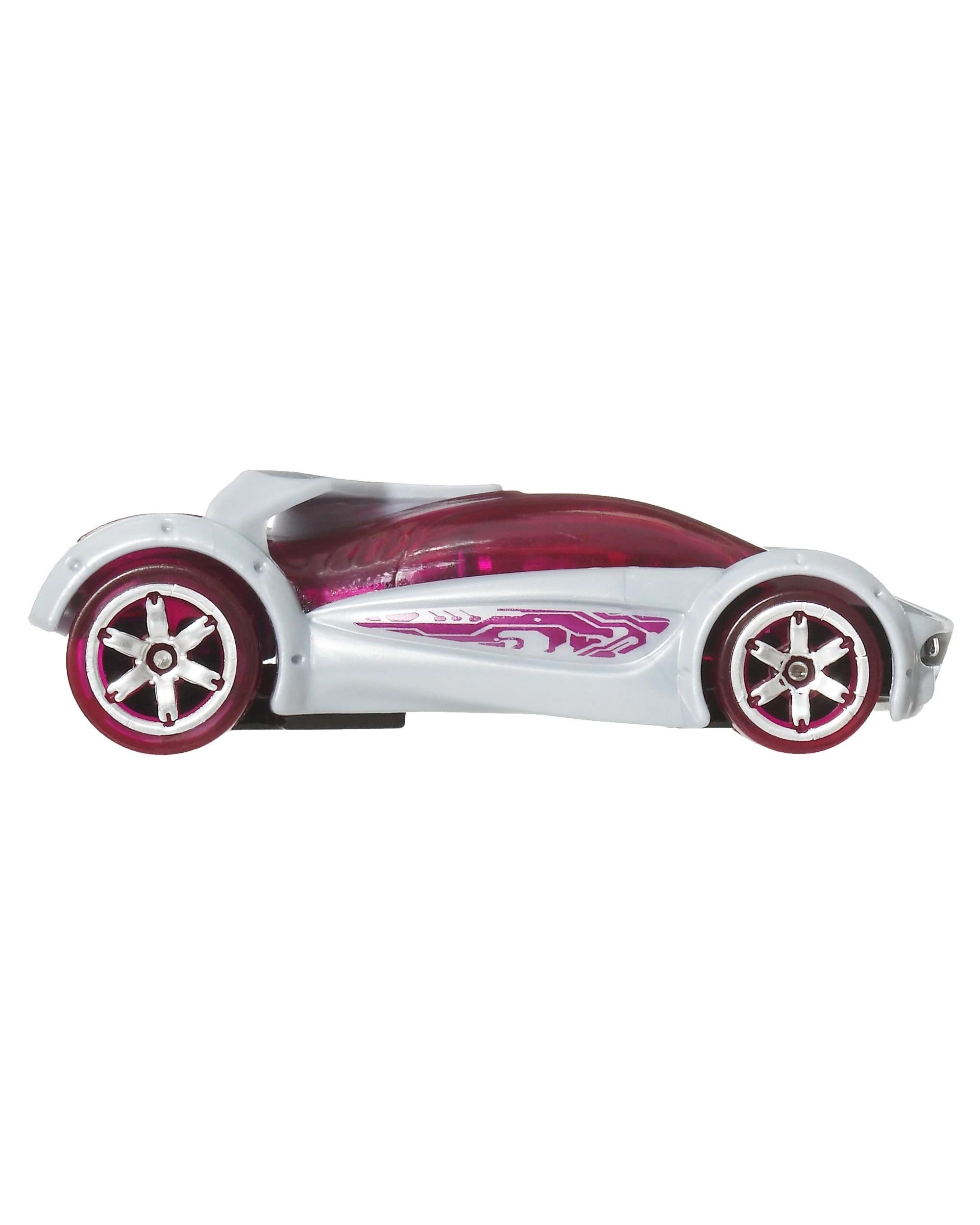 4 Hot Wheels Silver Series AcceleRacers Iridium Diecast Vehicle, 4 of 5