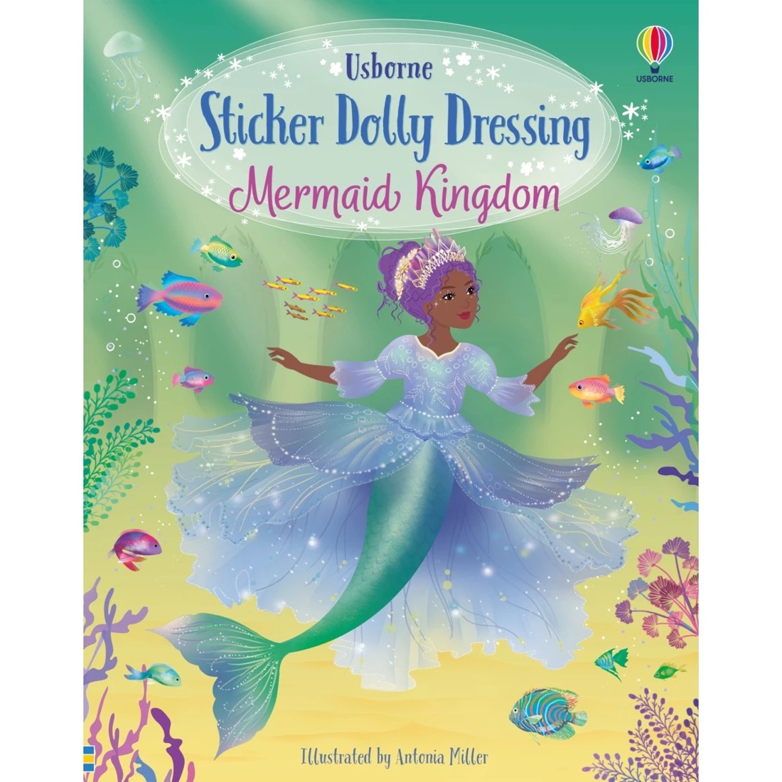 1 Usborne Sticker Dolly Dressing: Mermaid Kingdom by Fiona Watt - Book, 1 of 1