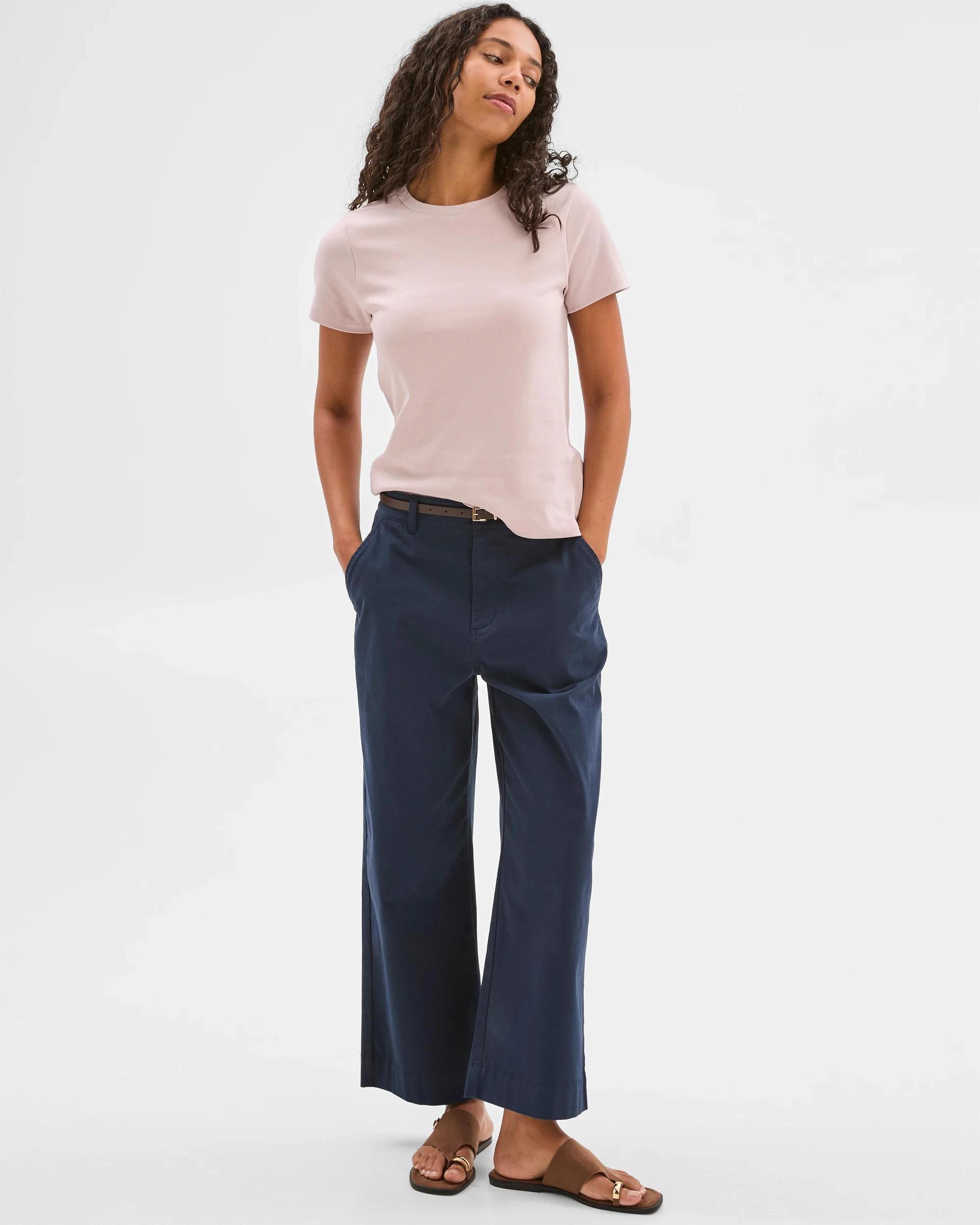 4 Target Australian Cotton Interlock Neat T-Shirt APRICOT / PINK, 4 of 6