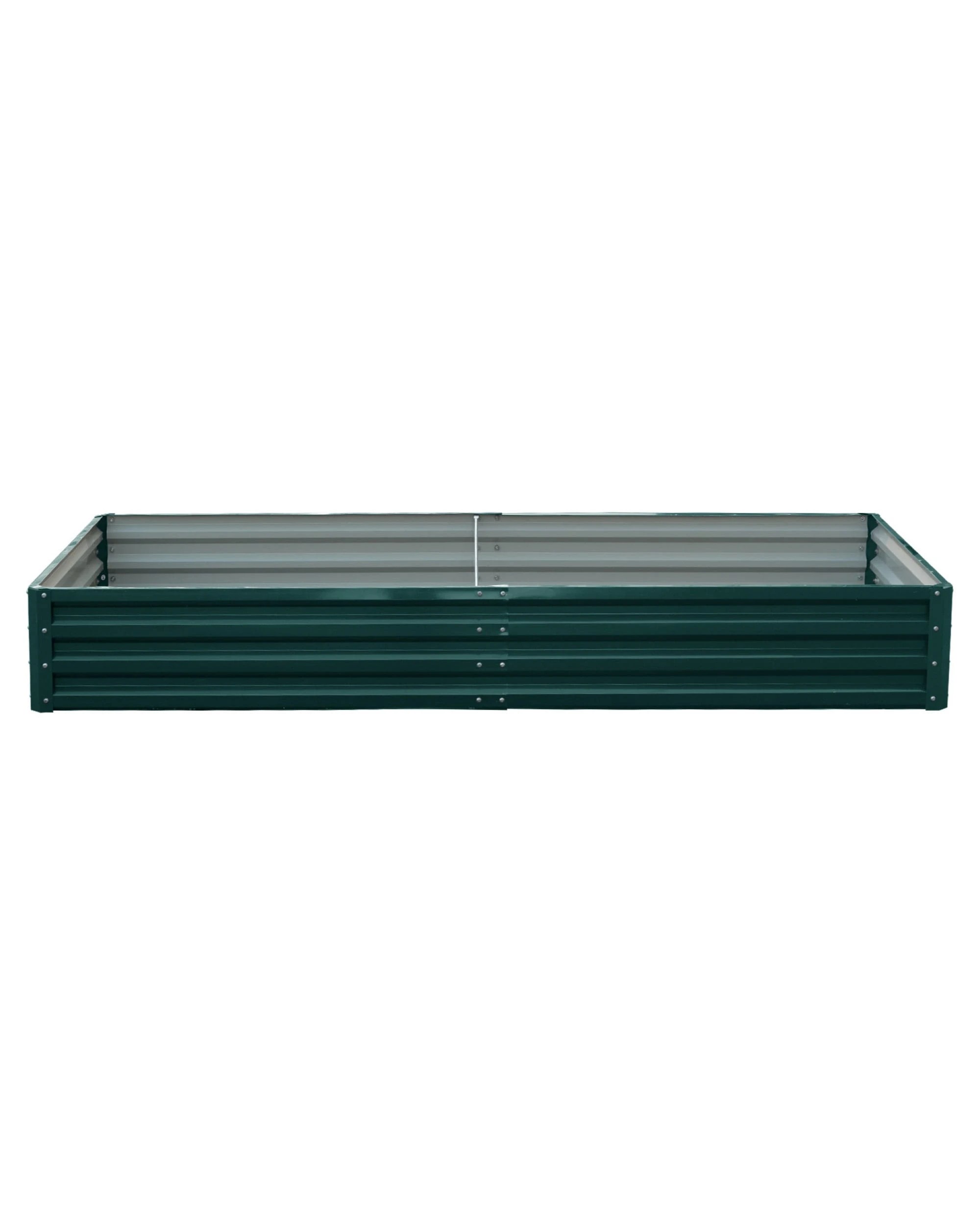 5 Wallaroo Galvanized Steel Raised Garden Bed 240 x 120 x 30cm Plants Vegetables Herbs Flowers - Green, 5 of 5