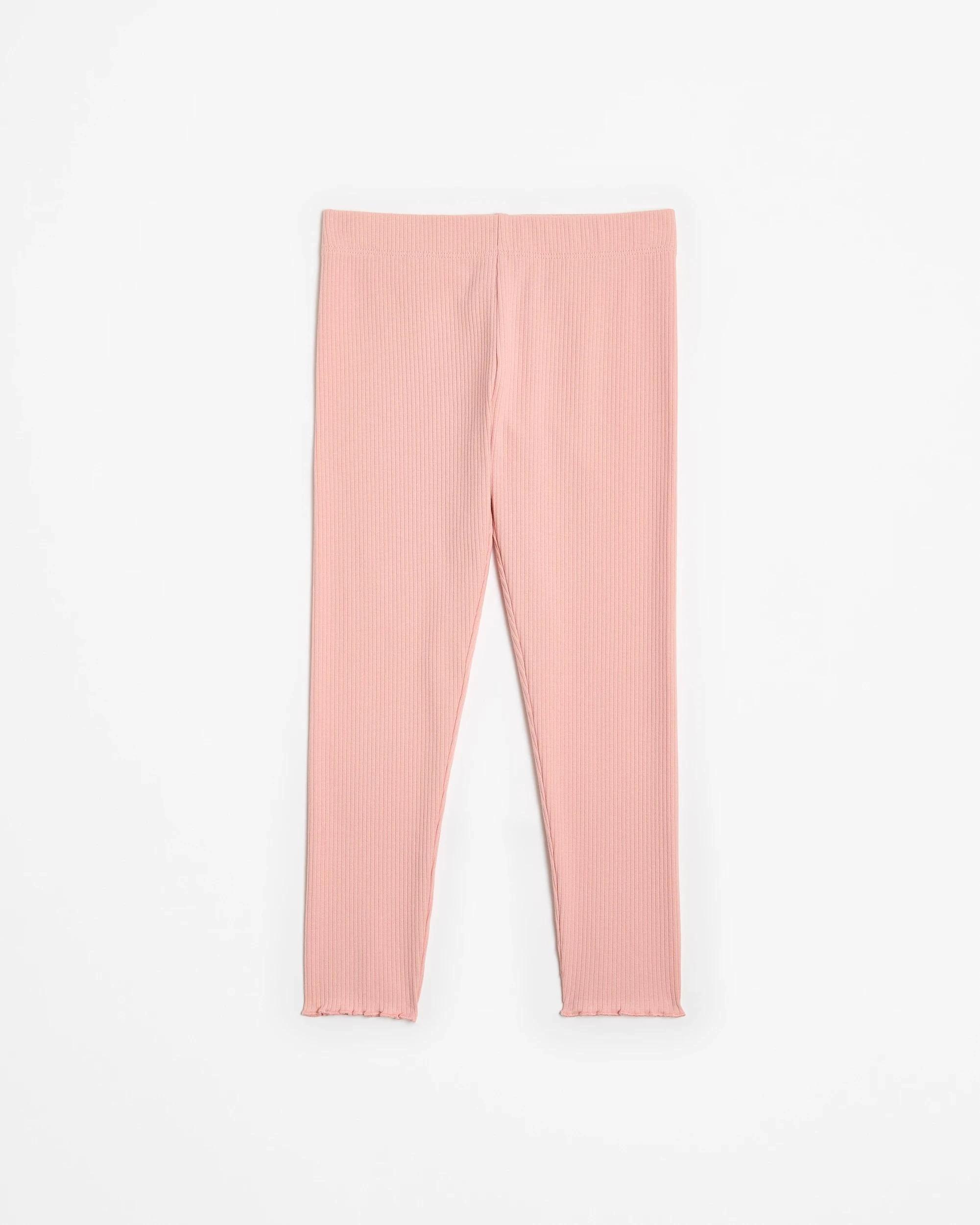 3 Target Kids Australian Cotton Leggings 2 Pack PINK SEA PARADISE, 3 of 4