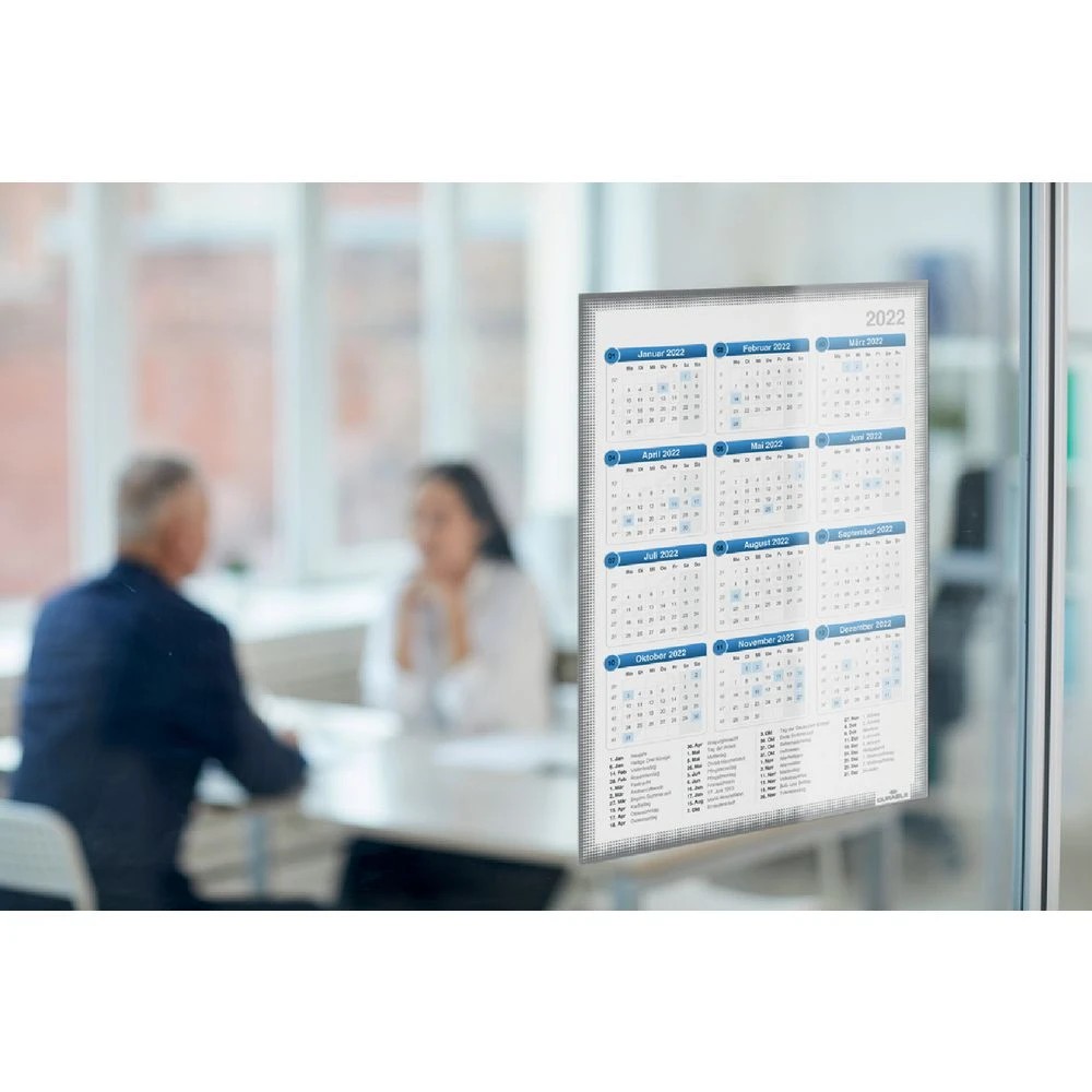 6 Durable Static Sign Holder A4, 6 of 7