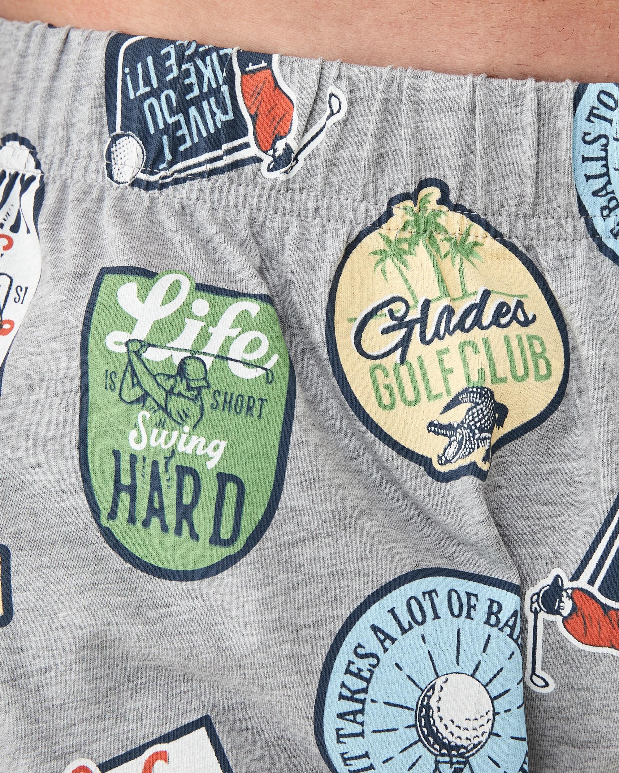 4 Knit Print Shorts Golfpartee, 4 of 6