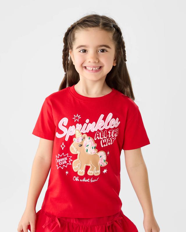 Christmas Print T-s