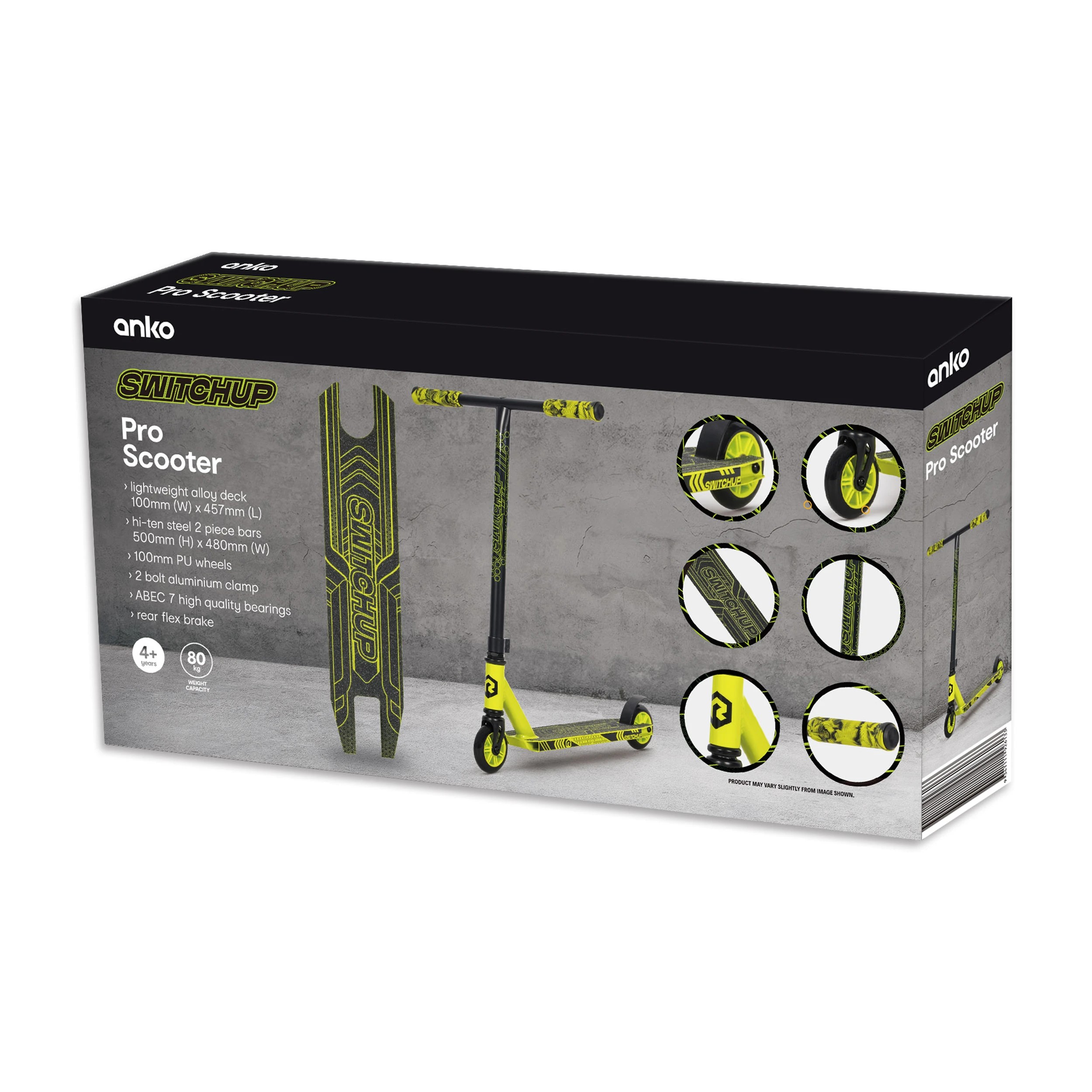 6 Switch Up Pro Scooter - Yellow, 6 of 6